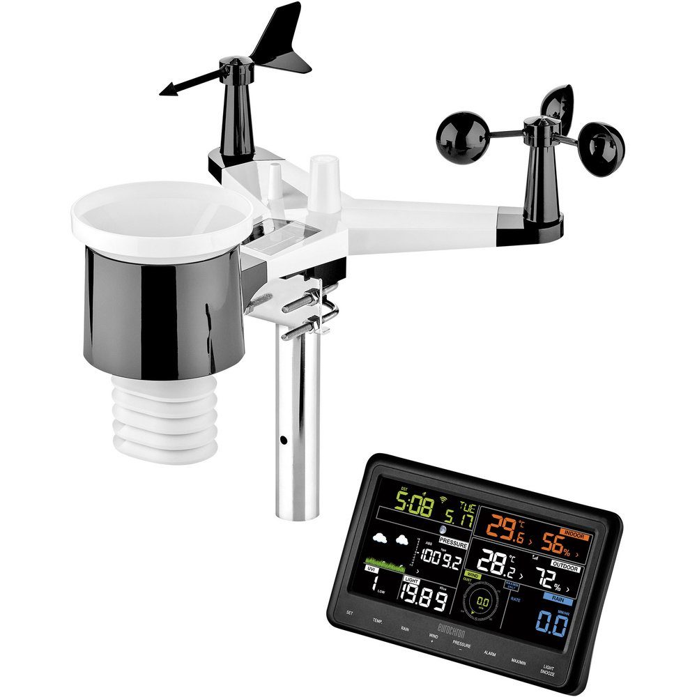 Eurochron Eurochron EFWS 2900 Funk-Wetterstation Vorhersage für 12 bis 24 Stund Wetterstation