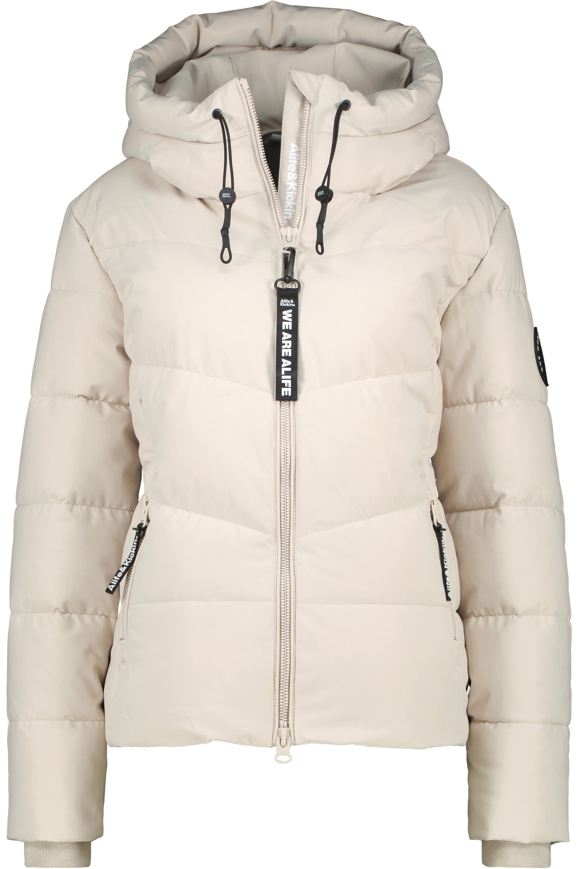 Alife & Kickin Winterjacke Michaela Steppjacke, Winterjacke mit Kapuze