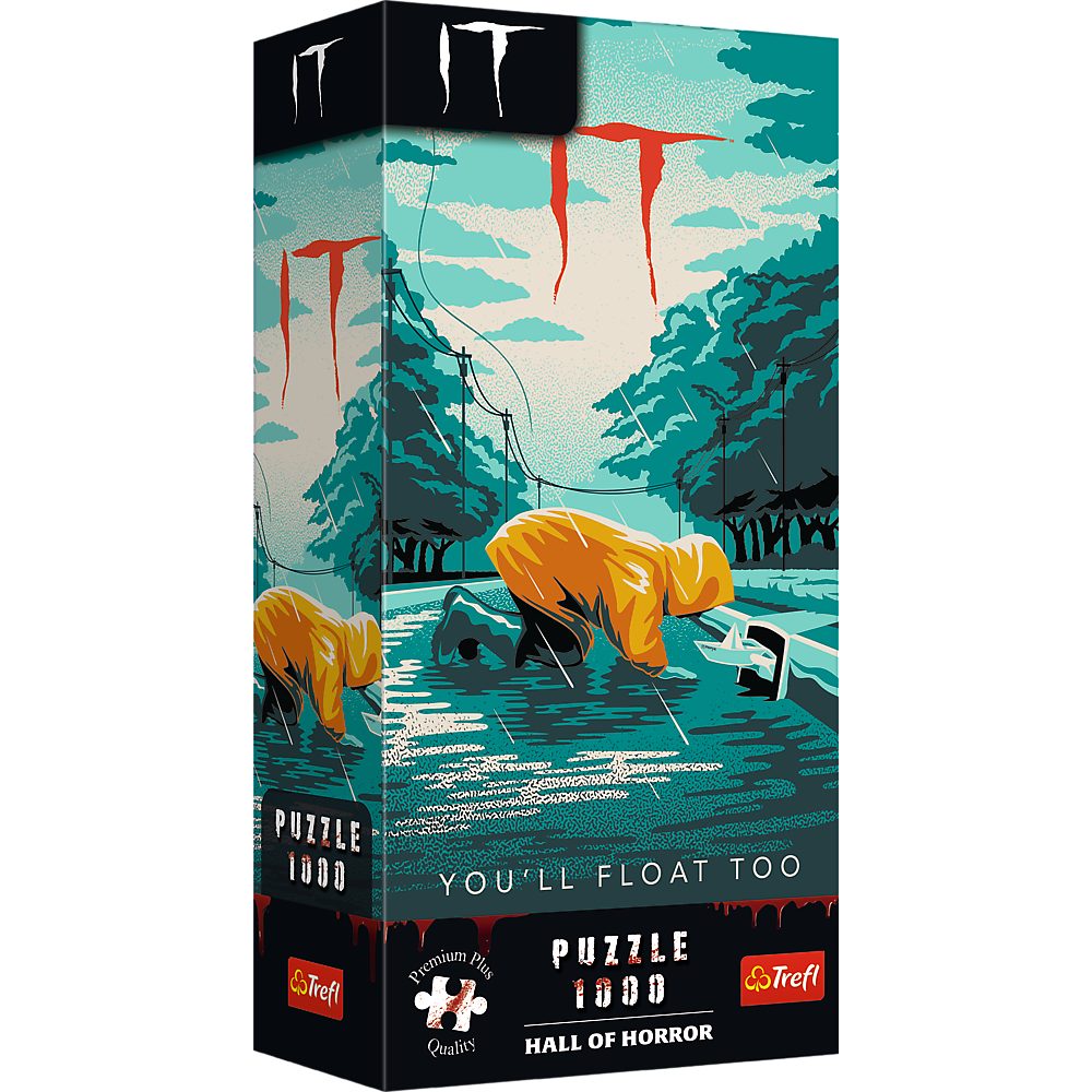 Trefl Puzzle Trefl, Hall of Horror, ES, 1000 Teile Premium Plus Puzzle, 1000 Puzzleteile