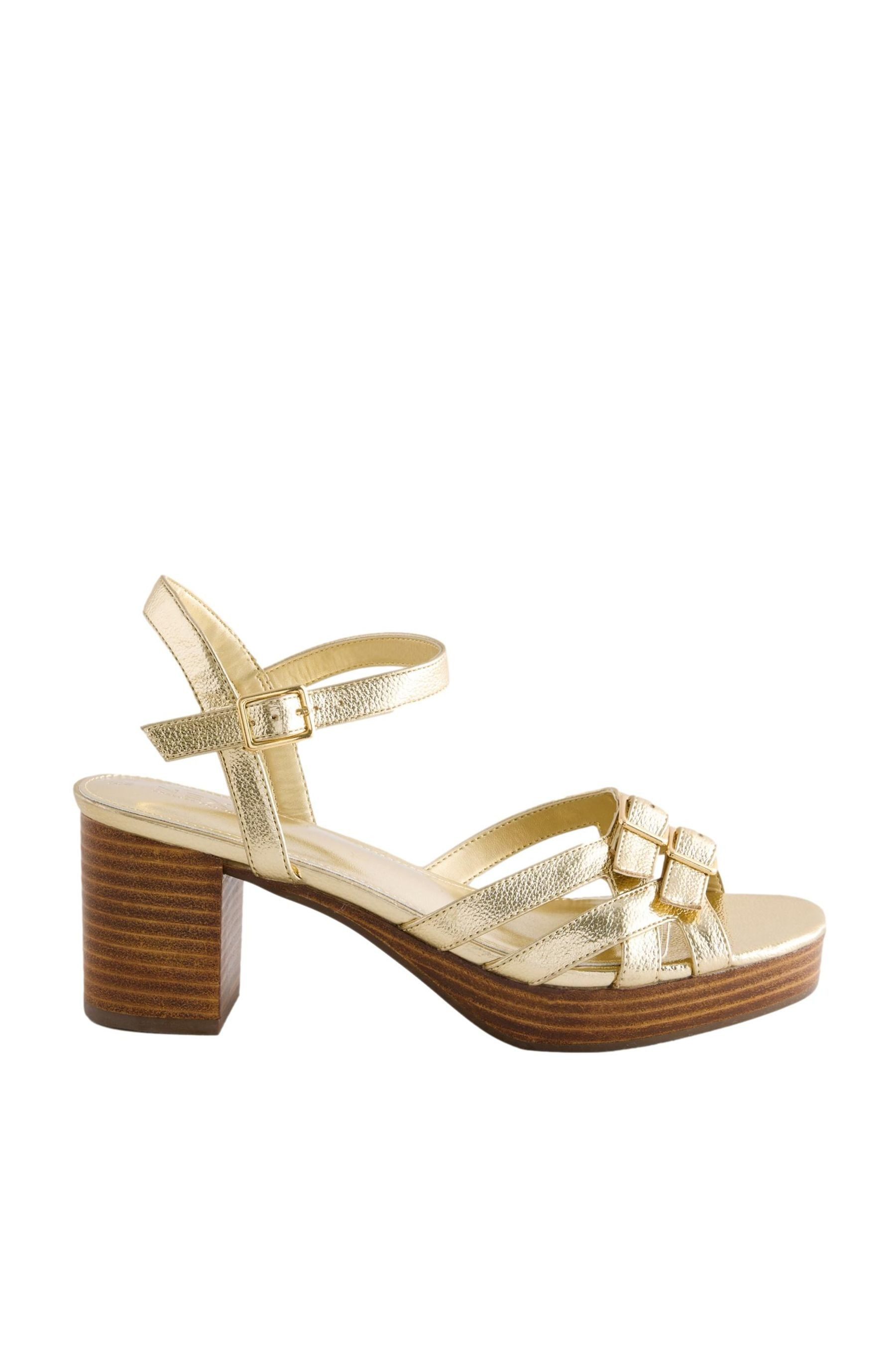 Next Forever Comfort® Flache Plateausandalen mit Riemen Plateausandale (1-t günstig online kaufen