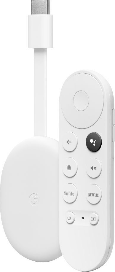 Google Streaming-Box Google Chromecast mit Google TV | Internetradios