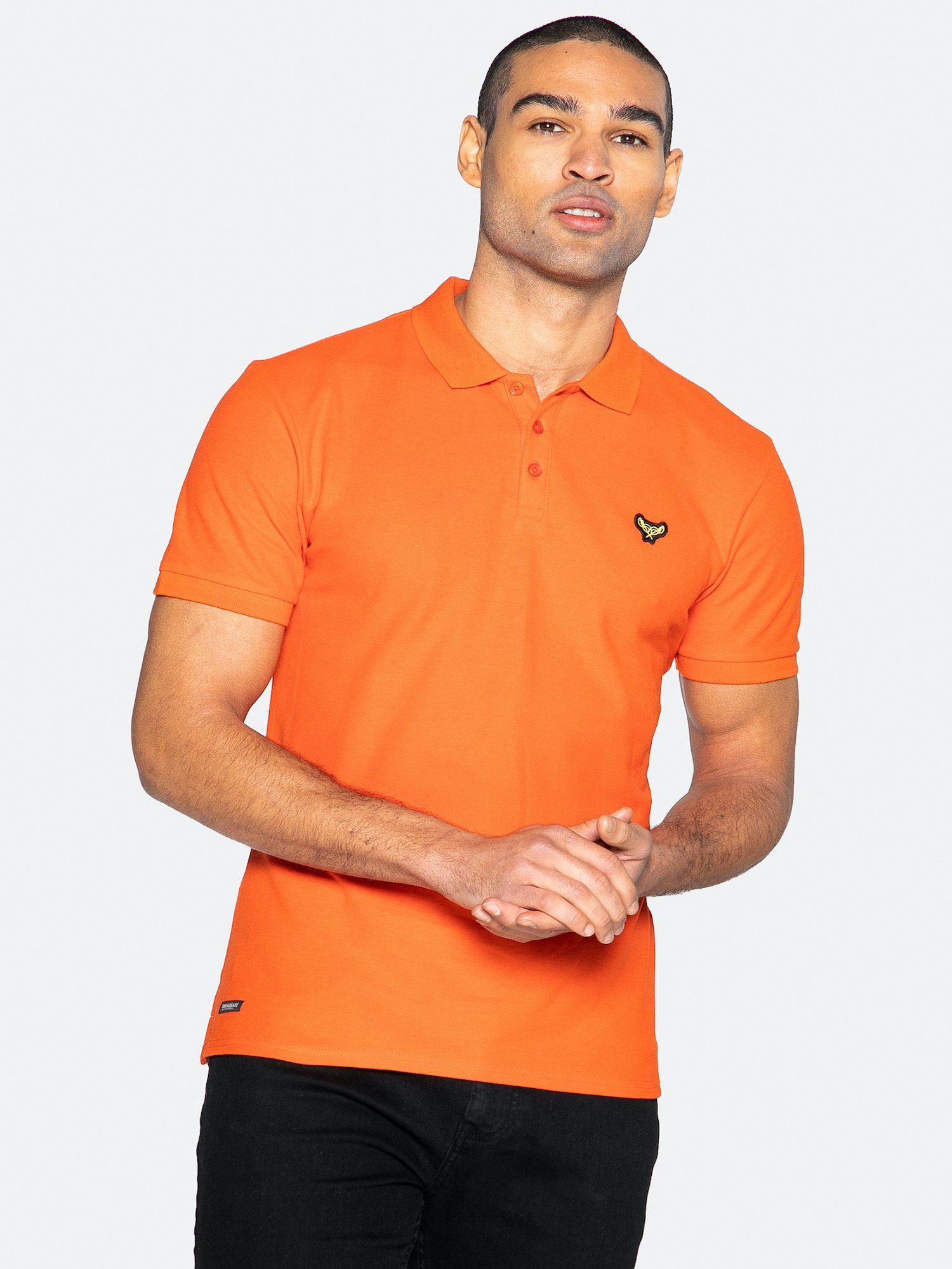 Threadbare Poloshirt Samson Orange