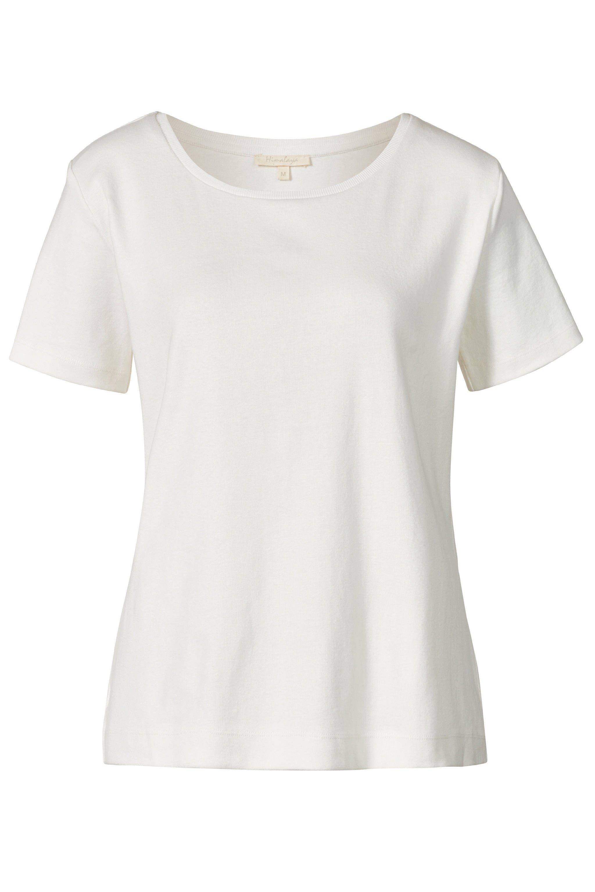 Himalaya Clothing Kurzarmshirt Basic T-Shirt Damen "Alma" mit Rundhalsaussc günstig online kaufen