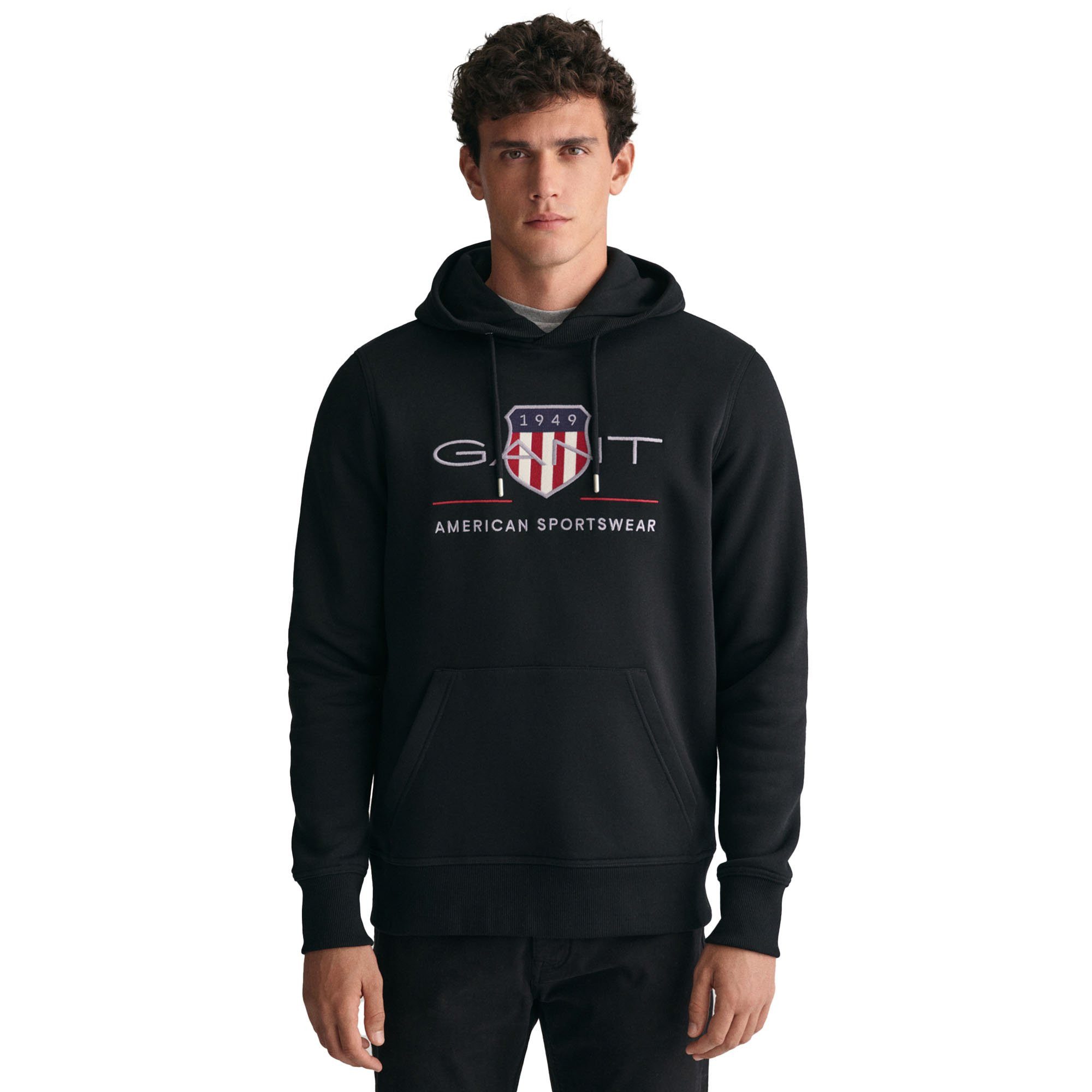 Gant Sweatshirt Herren Sweatshirt Baumwolle günstig online kaufen