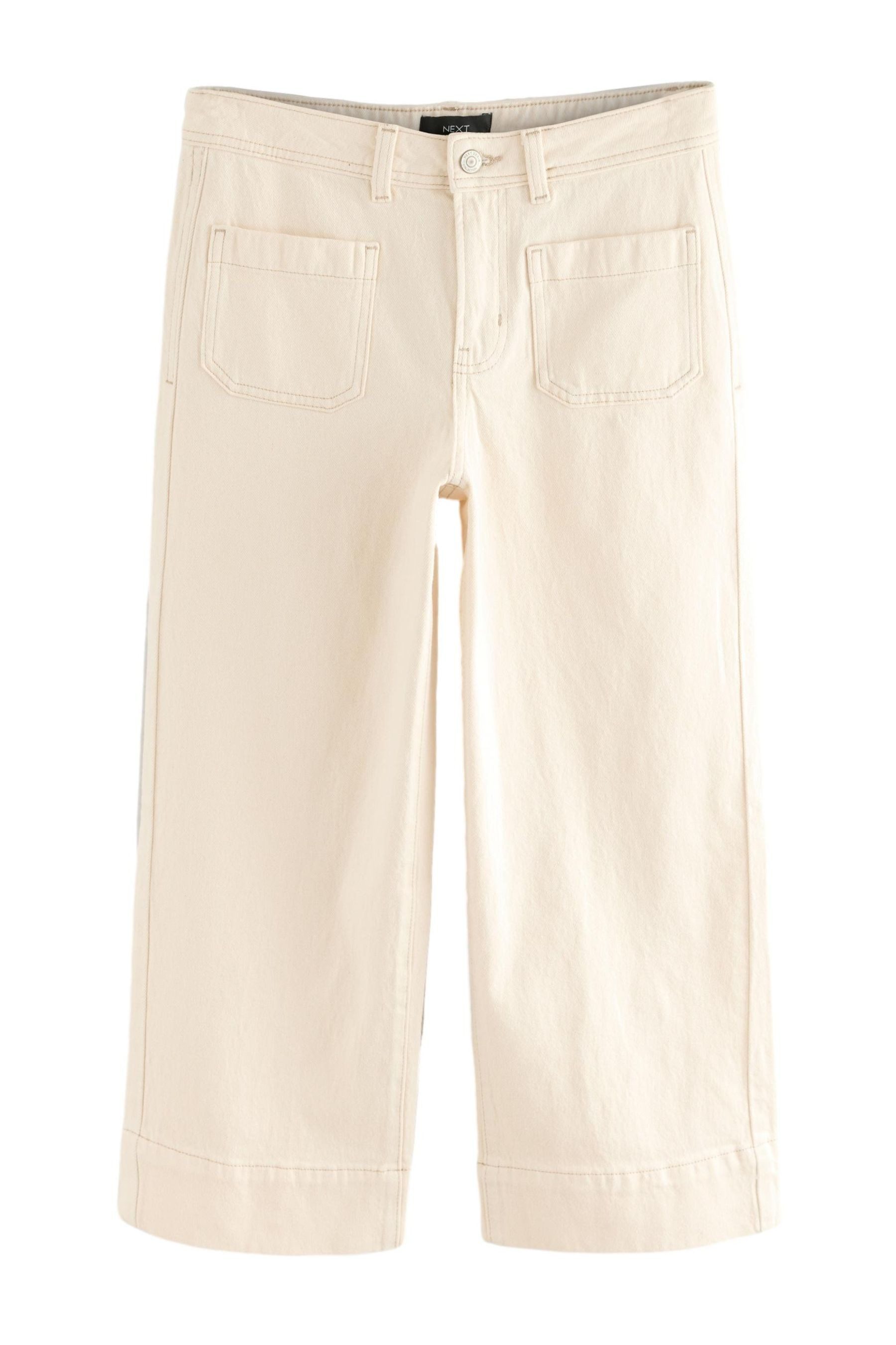 Next Caprijeans Kurze Jeans mit aufgesetzten günstig online kaufen