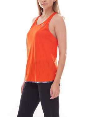 Odlo Funktionsshirt odlo Yotta Sport-Shirt atmungsaktives Funktions-Top Outdoor-Shirt Orange
