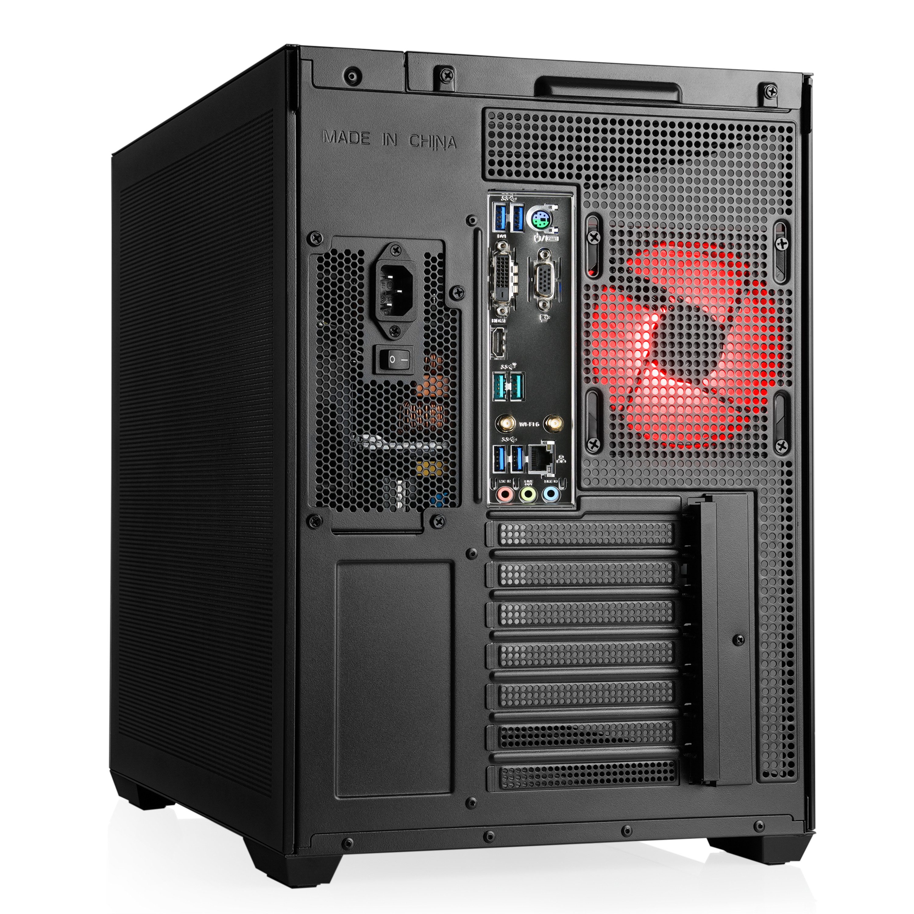 CSL Vitrum Advanced V24481 PC (AMD Ryzen 5 Pro 5655G, 0, 16 GB RAM, 500 GB SSD, Luftkühlung)