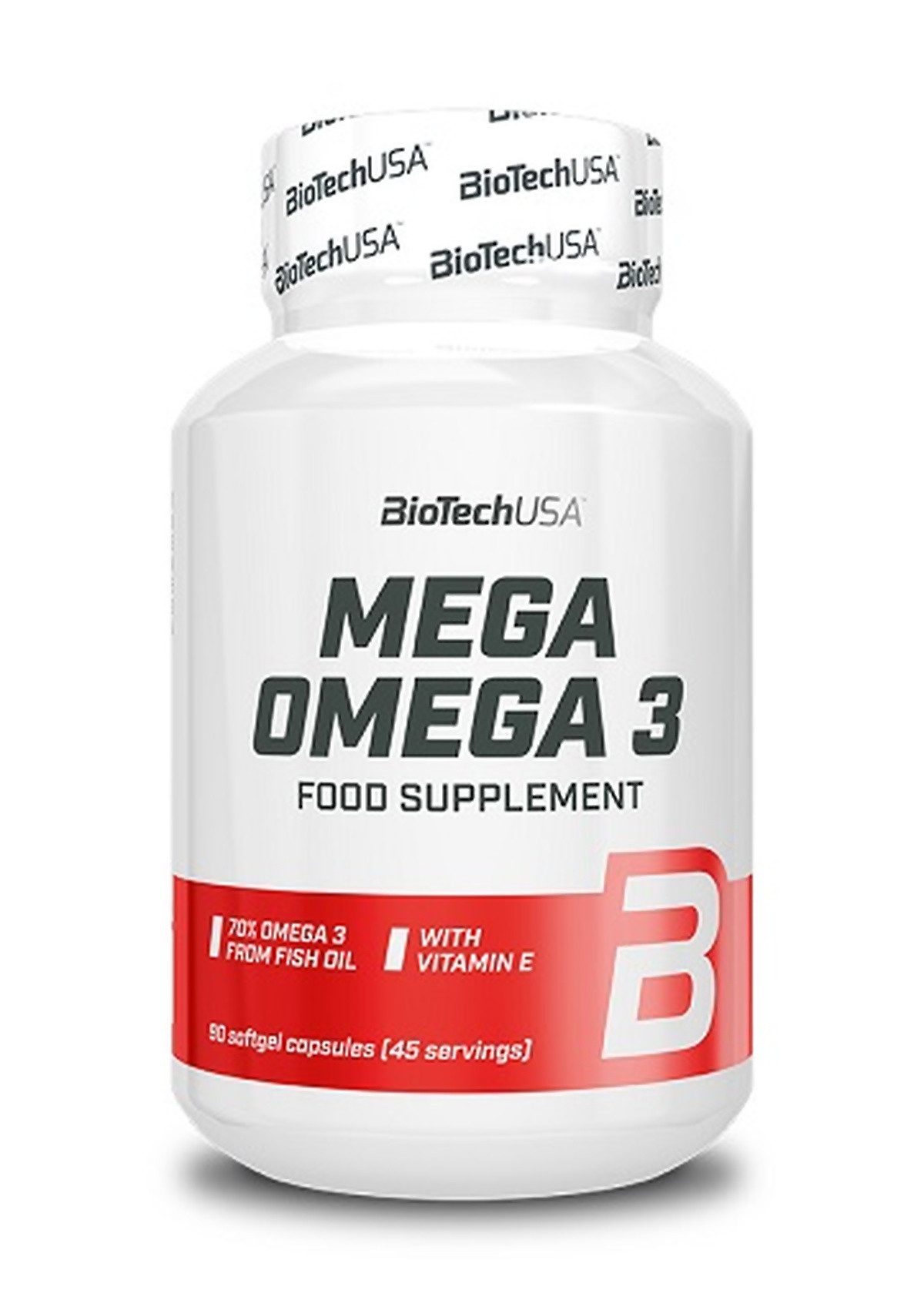 Biotech USA BioTech Mega Omega 3, 90 Kapseln Kapseln, 65 g