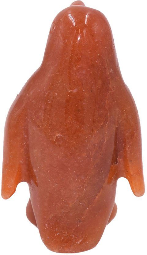 Dekofigur Karneol Pinguin Tierfigur - (1 Farbstein Schmuck St), Firetti Geburtstag, Perfekt Geschenk zu Weihnachten! Anlass jedem Edelstein