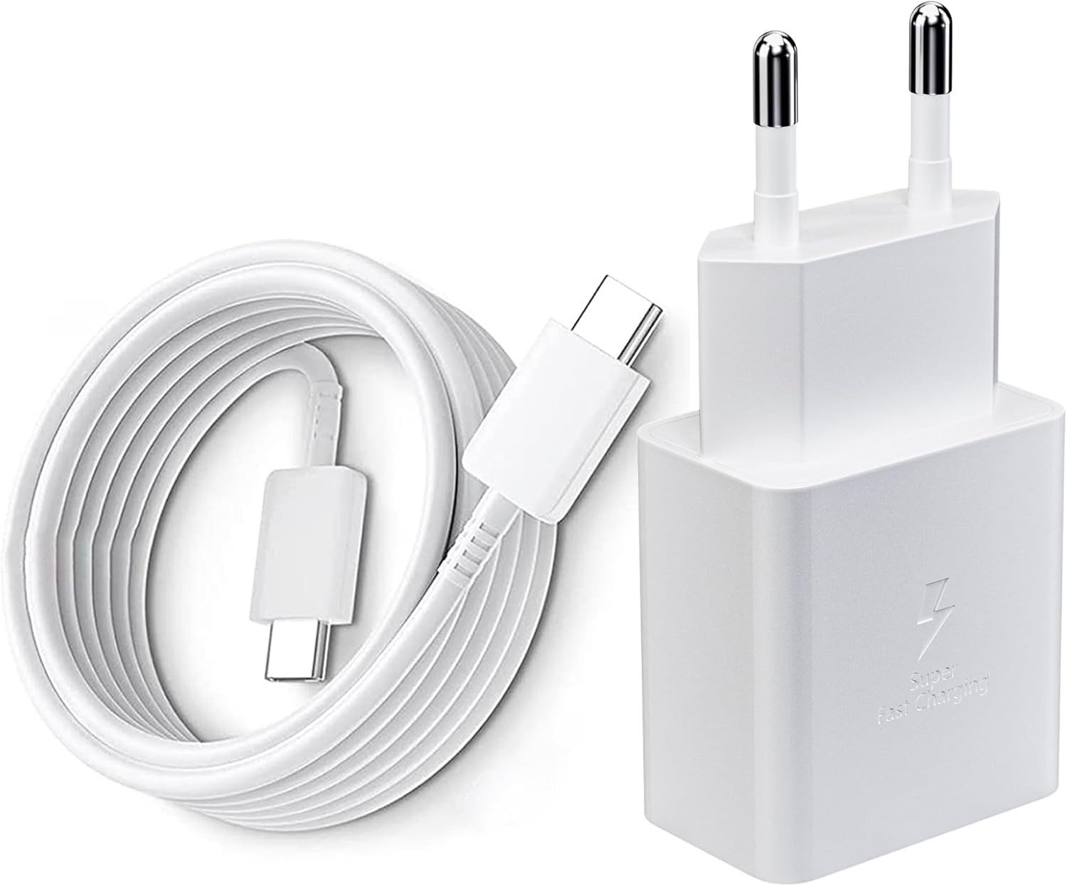 Revinta 25W Schnellladegerät USB-Ladegerät für Samsung Galaxy S23 S22 S20 S21 USB-Ladegerät