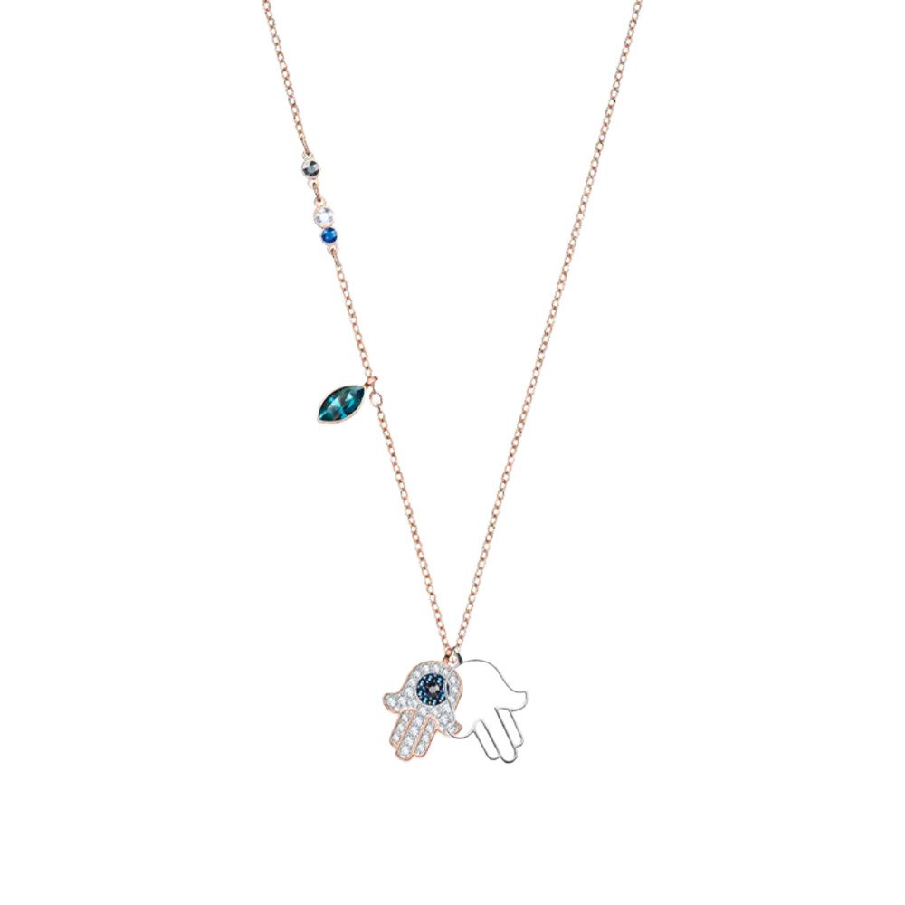 Swarovski Gliederkette bunt...