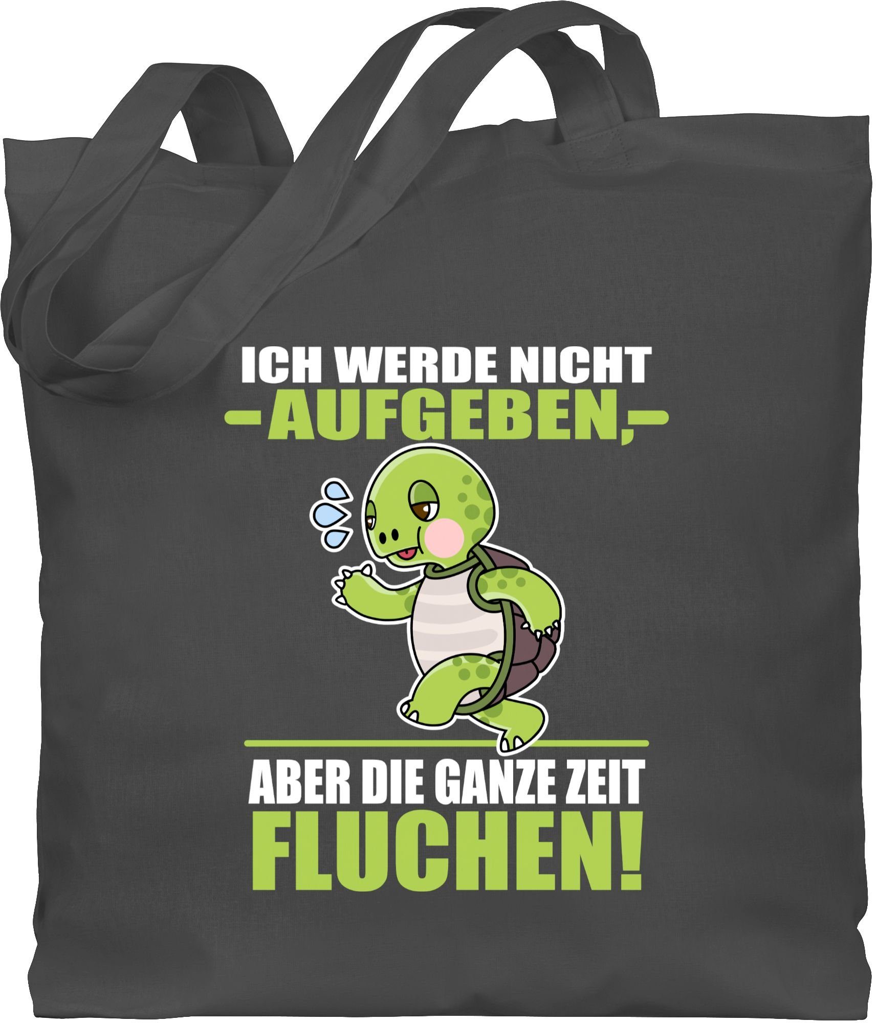 Shirtracer Umhängetasche »Ich werde nicht aufgeben aber die ganze Zeit
