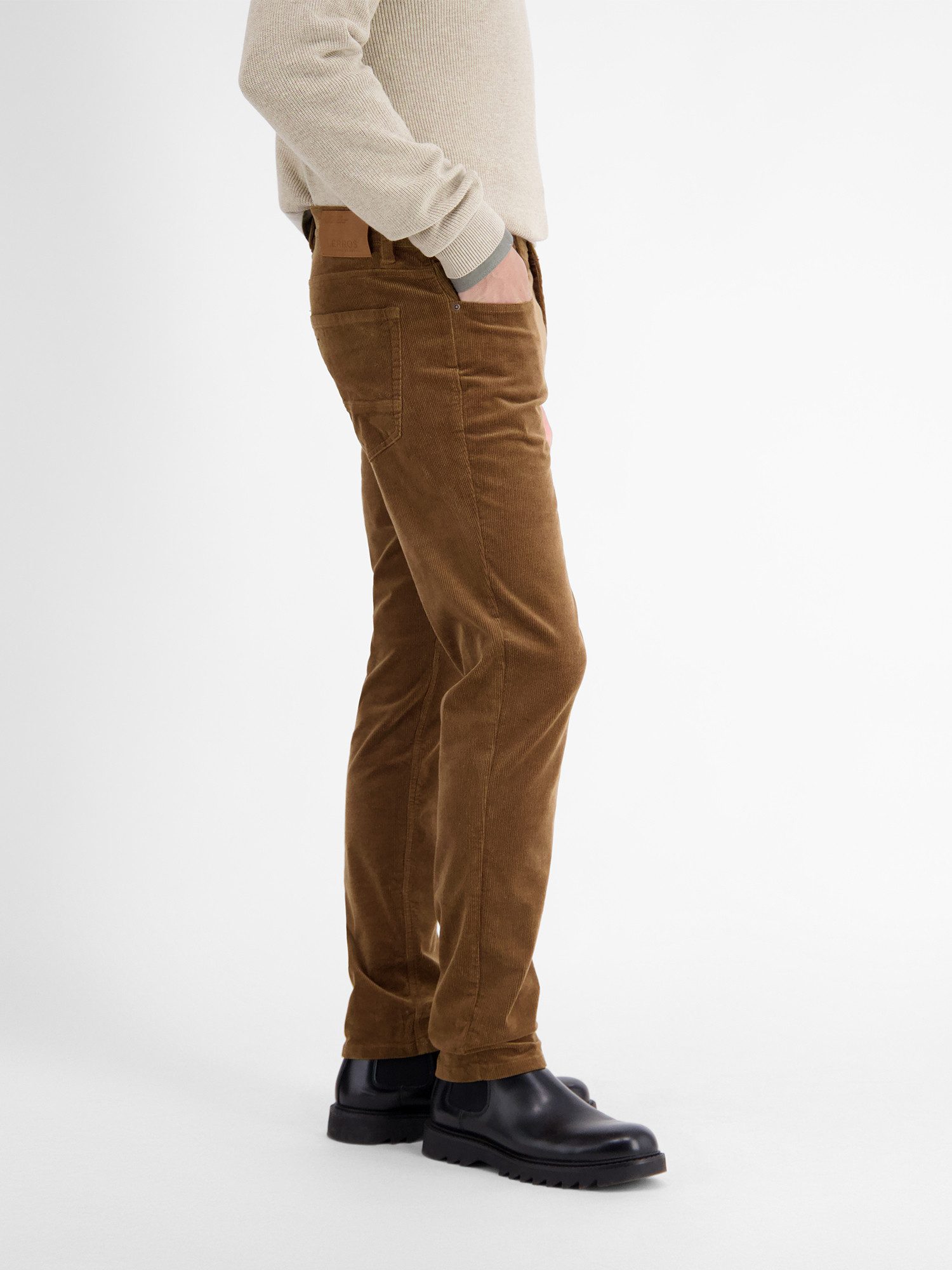 LERROS 5-Pocket-Hose Cordhose, SLIM FIT, modisch und lässig