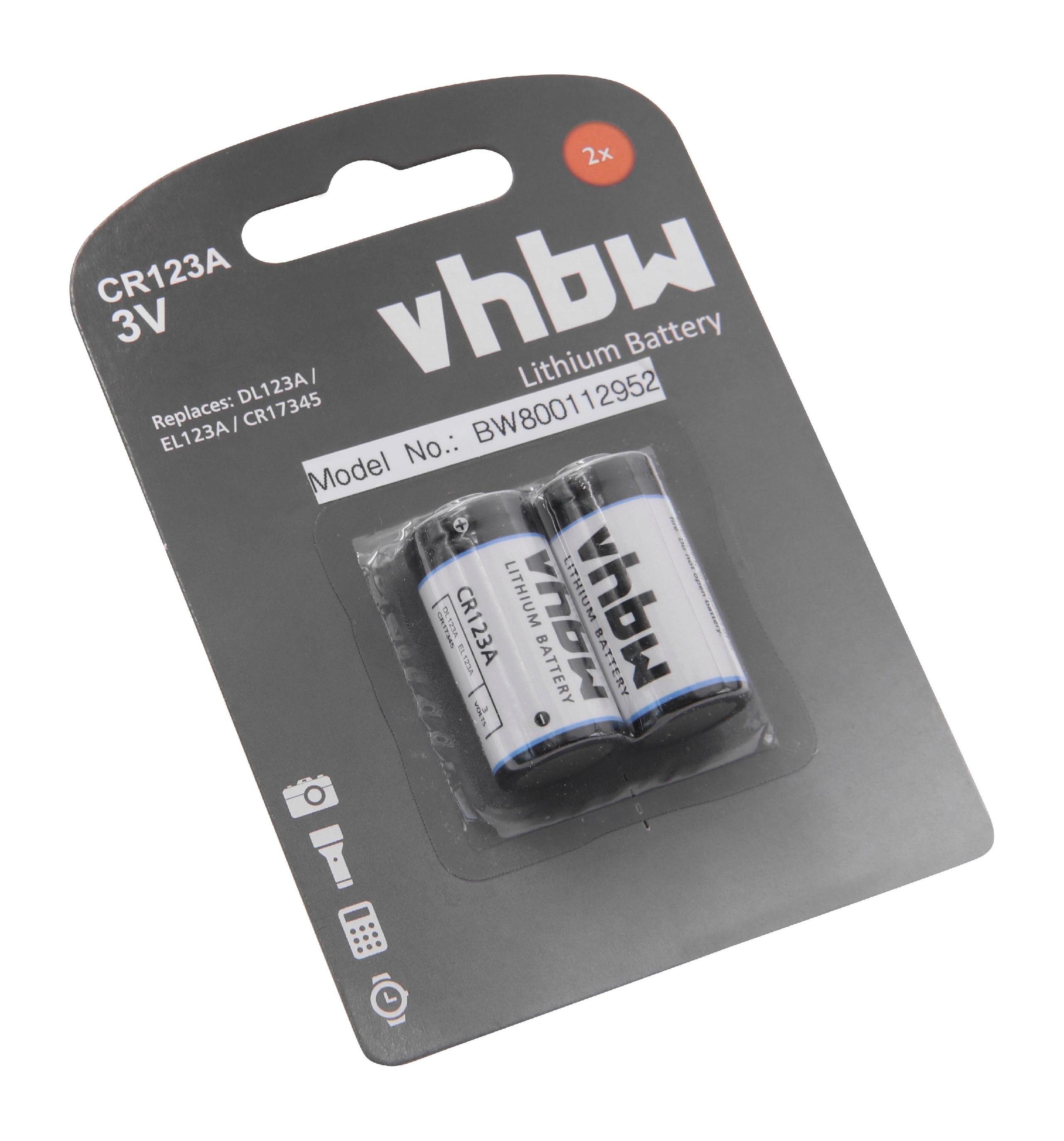 Batterie, / V) / Camcorder Kamera (3V vhbw DSLR Digital / Foto Kompakt Foto