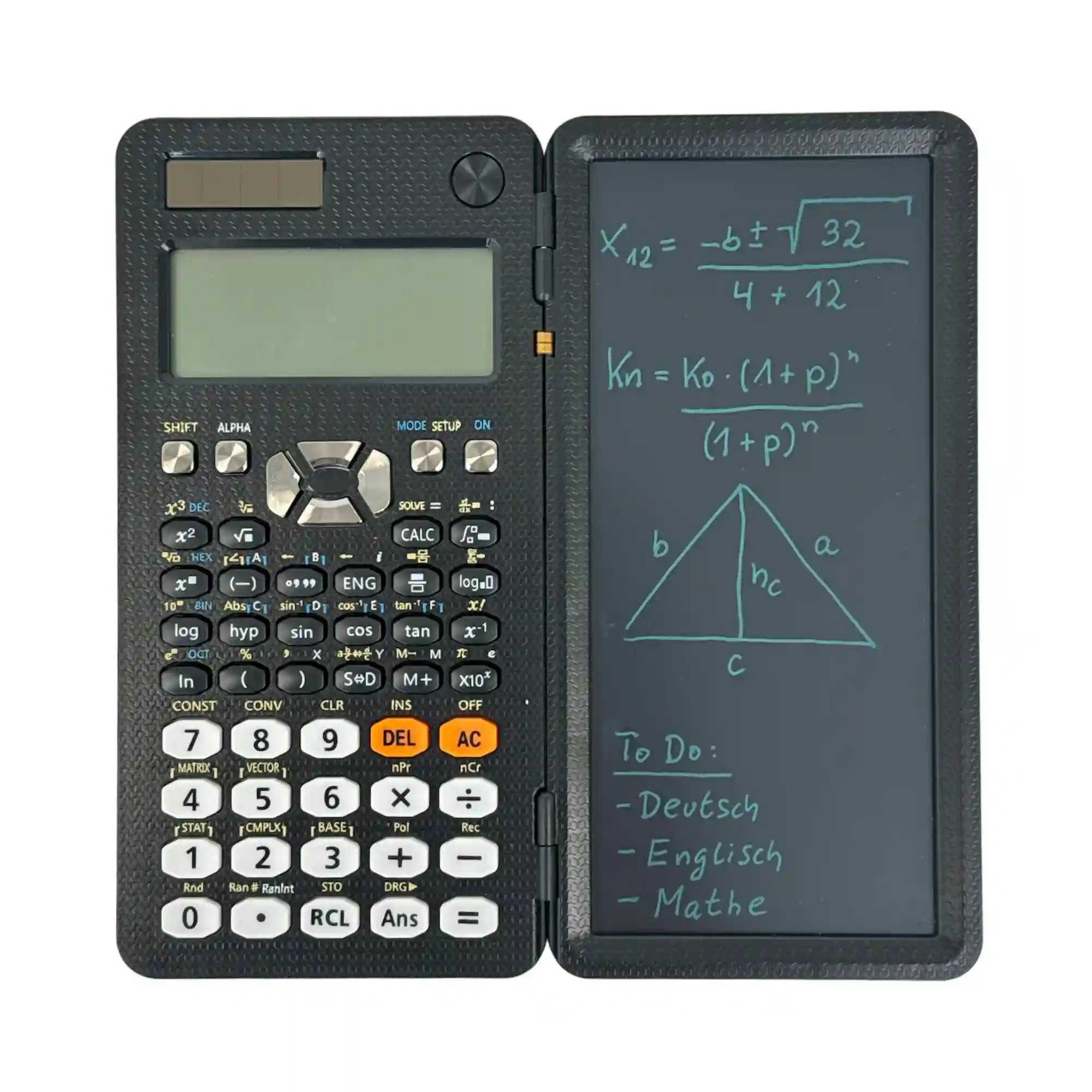 Taschenrechner NEWYES 991ES Wissenschaftlicher Taschenrechner, mit LCD-Schreibtablett