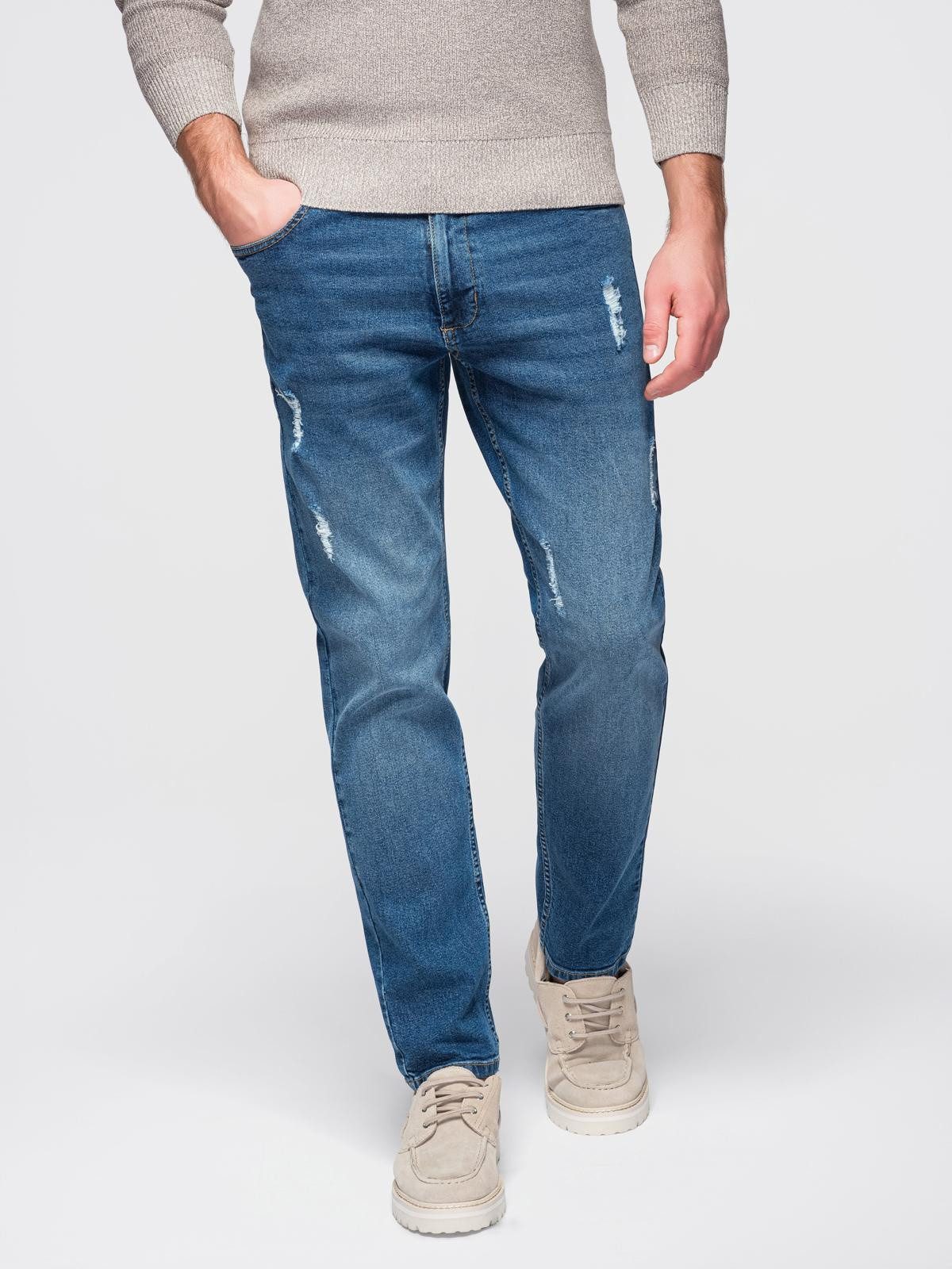 Slim-fit-Jeans Jeans SLIM FIT mit Used-Effekt