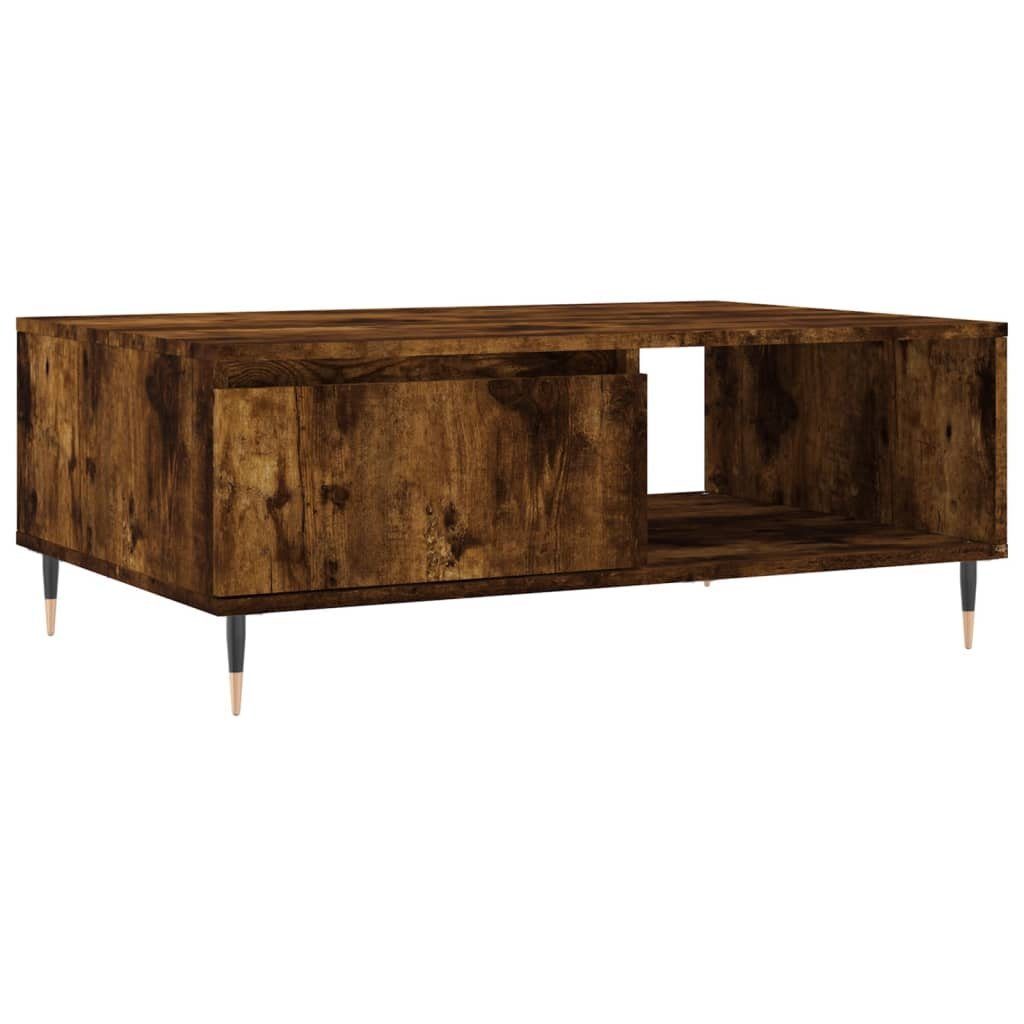 Couchtisch Räuchereiche Couchtisch Holzwerkstoff cm 90x60x35 vidaXL Räuchereiche | (1-St) Räuchereiche