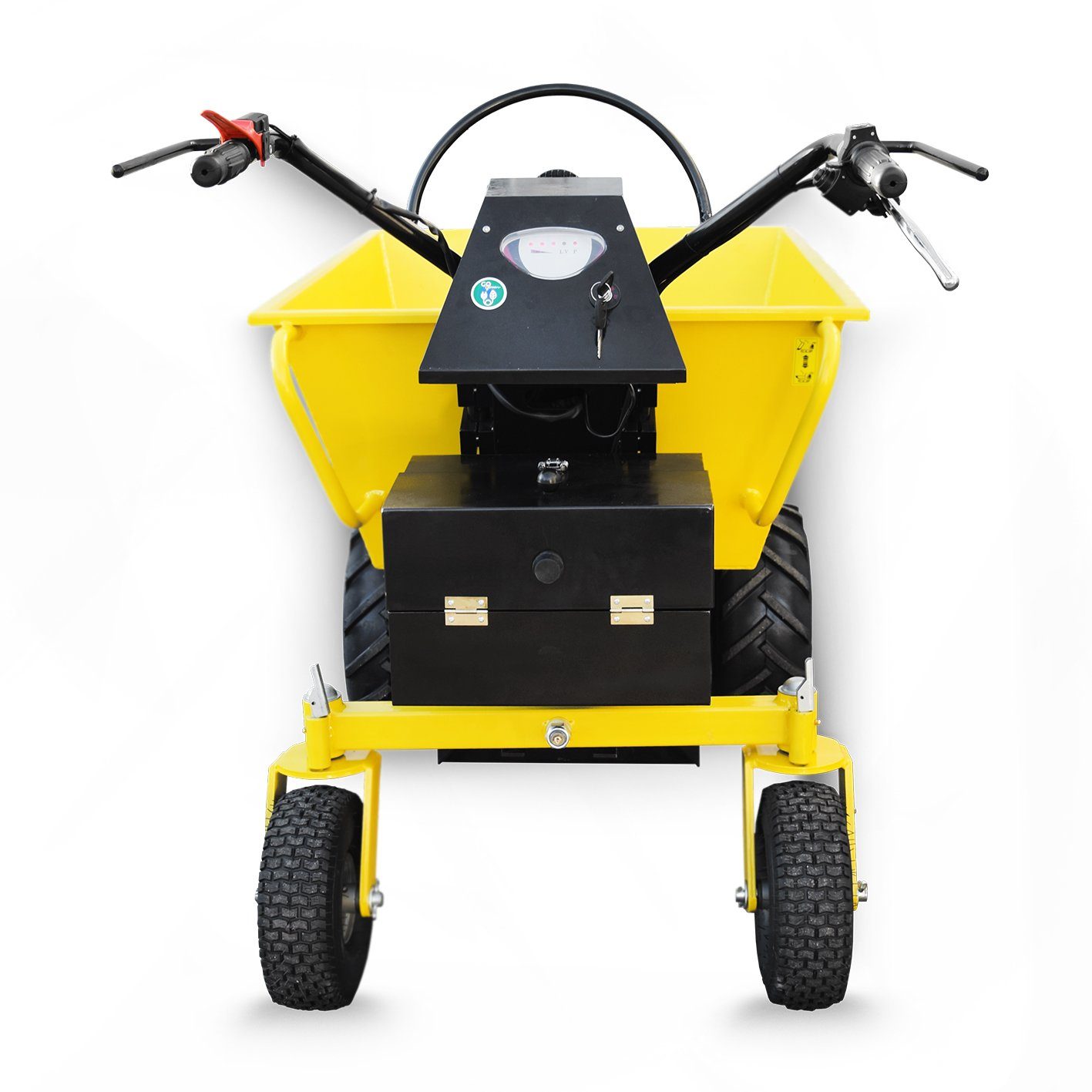 BAMATO Motorschubkarre MTR-550RE, 350 l, 1-tlg., Elektrodumper, Akku Schubkarre, Raddumper