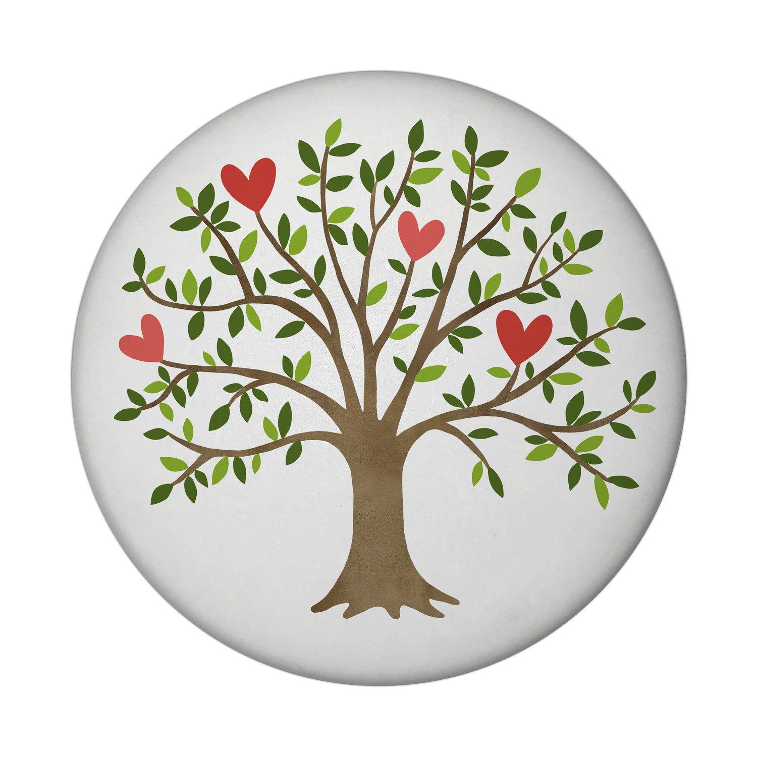 speecheese Magnet Lebensbaum Magnet rund