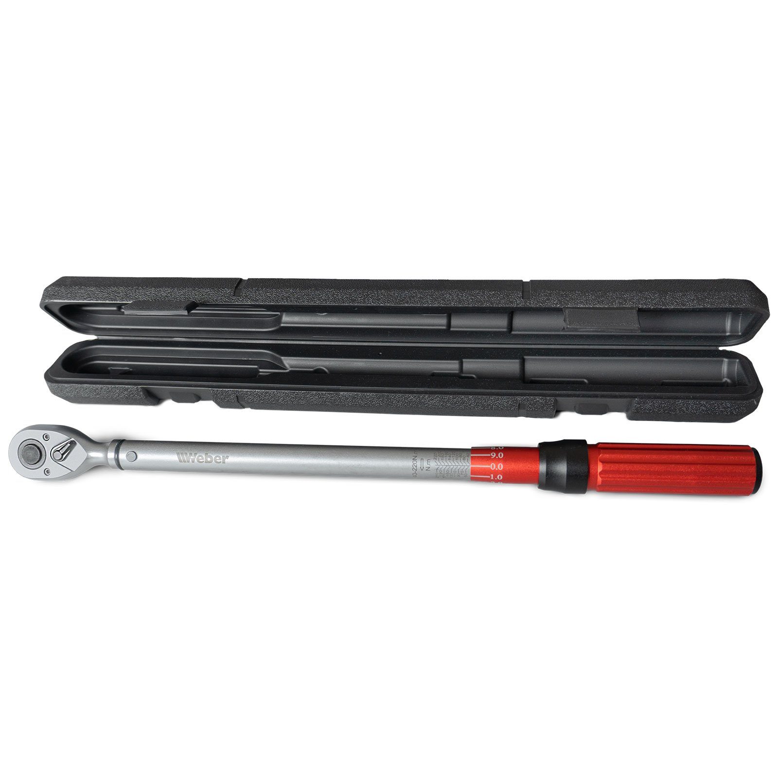Drehmomentschlüssel Weber Ratschen-Drehmomentschlüssel 1/2" 40–220 Nm