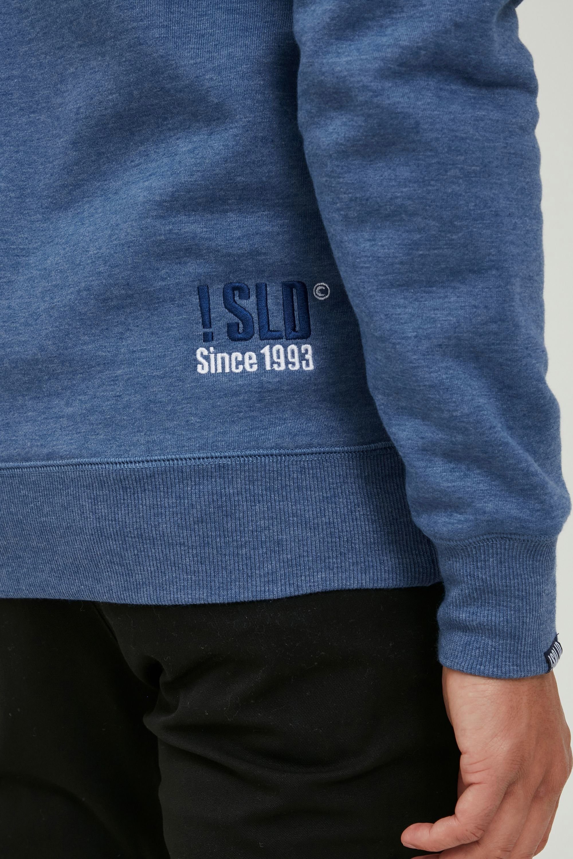 kontrastfarbenenen Faded (1542M) Kapuzensweatshirt !Solid Melange Details Blue mit SDBennHood Hoodie