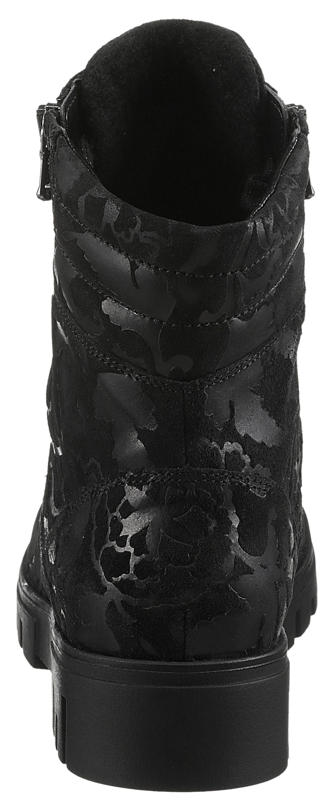 Waldläufer H-SERENA Schnürstiefelette Schnürboots, Profilsohle, Blockabsatz günstig online kaufen