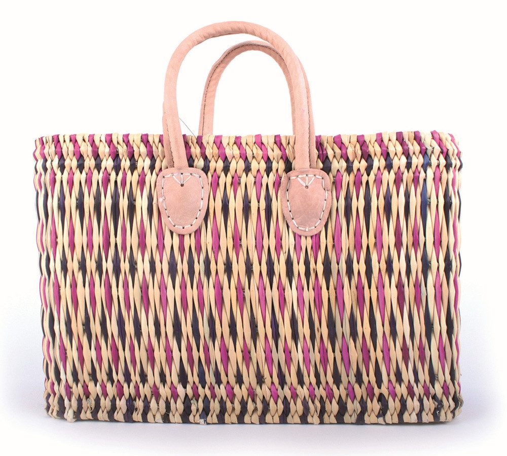 El Puente Einkaufskorb Souk-Tasche "Marrakesch", Handmade, Handmade