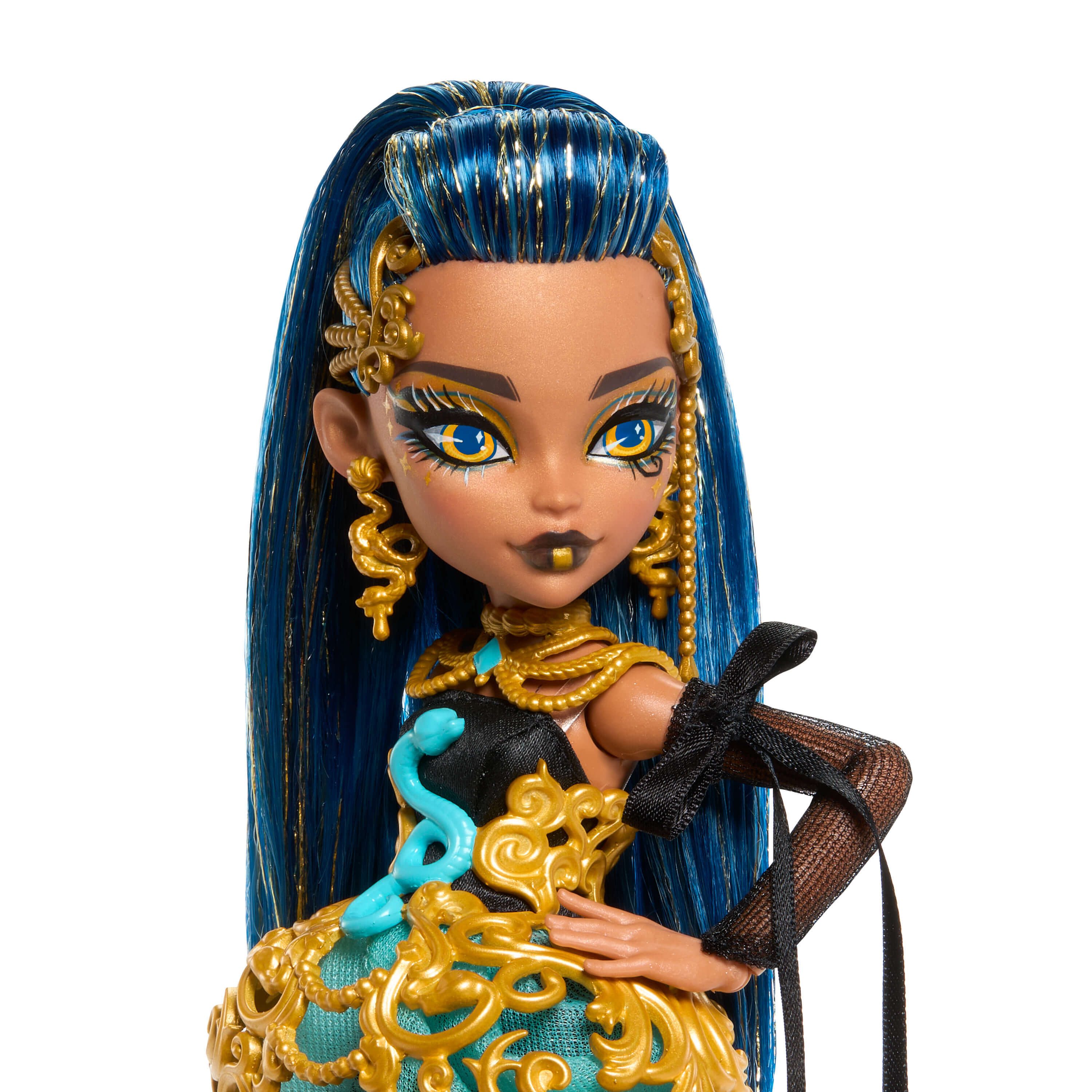 Mattel® Anziehpuppe Mattel JBG76 - Monster High schaurig schöner Geburtstag Cleo Puppe – Bild 3 von 5