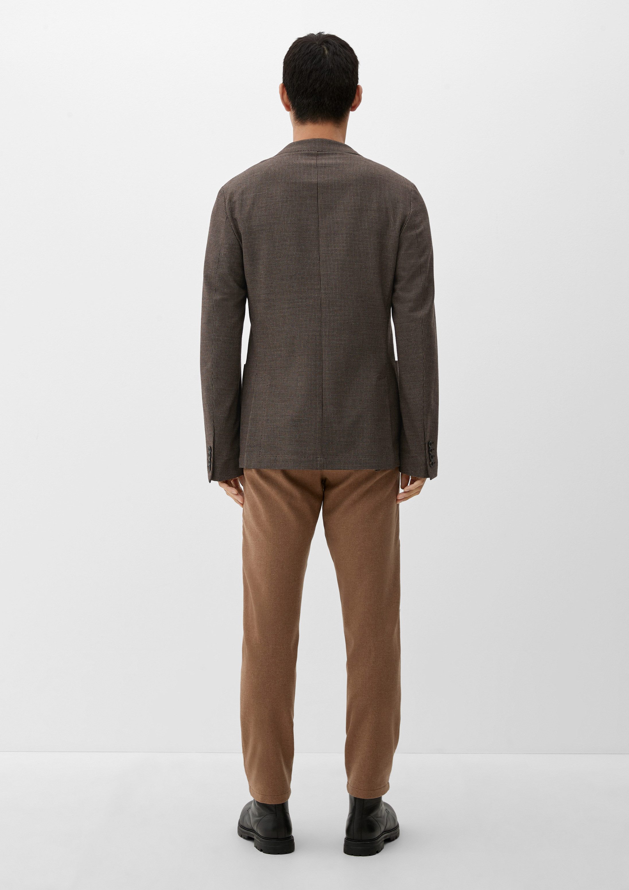 s.Oliver Sakko Indoor-Sakko Slim: Sakko aus Flanell