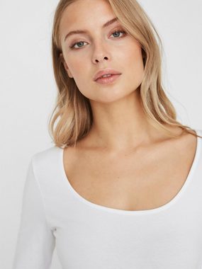 Vero Moda Langarmshirt MAXI MY (1-tlg) Plain/ohne Details