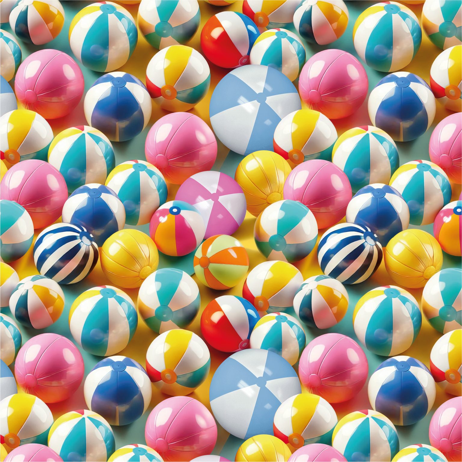 lillestoff Stoff Baumwollstoff Baumwolle Webware 3D-Optik Bällebad Meer, Meterware, 50 cm x 150 cm