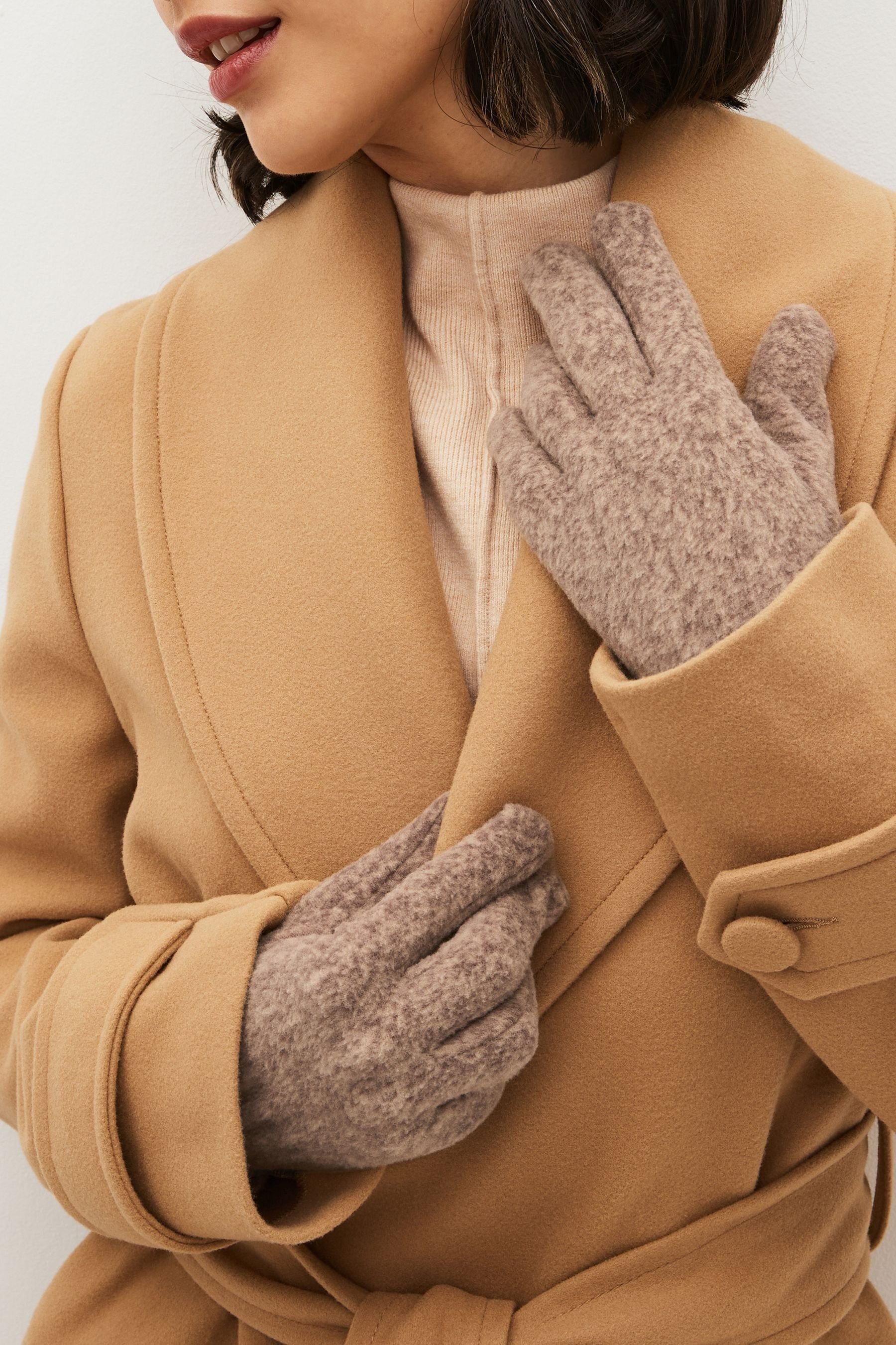 Next Gartenhandschuhe Neutral Fleece-Handschuhe