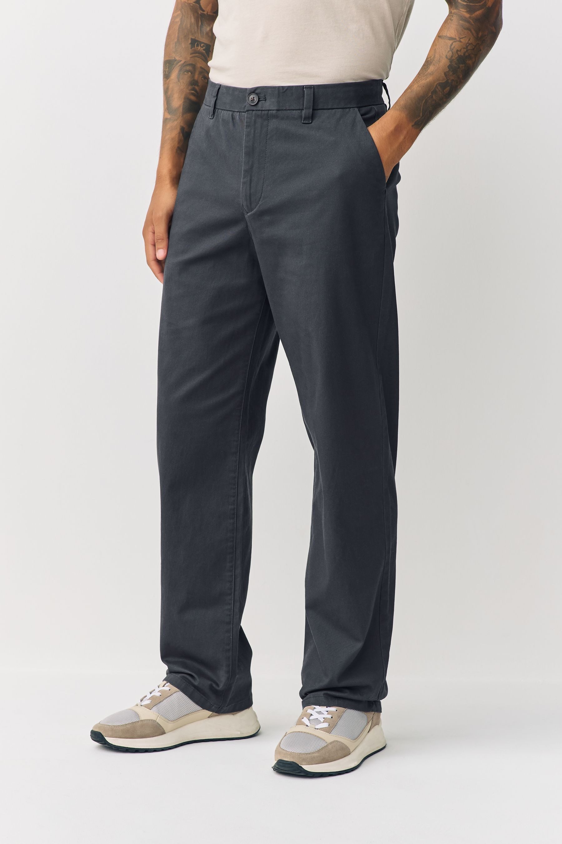 Next Chinohose Relaxed Fit Stretch-Chinohose (1-tlg)