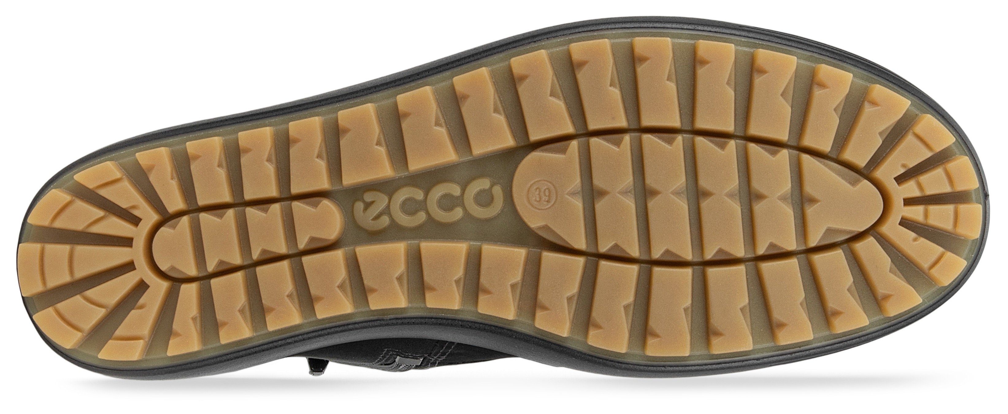 7 mit SOFT Ecco schwarz Schnürboots Warmfutter W TRED