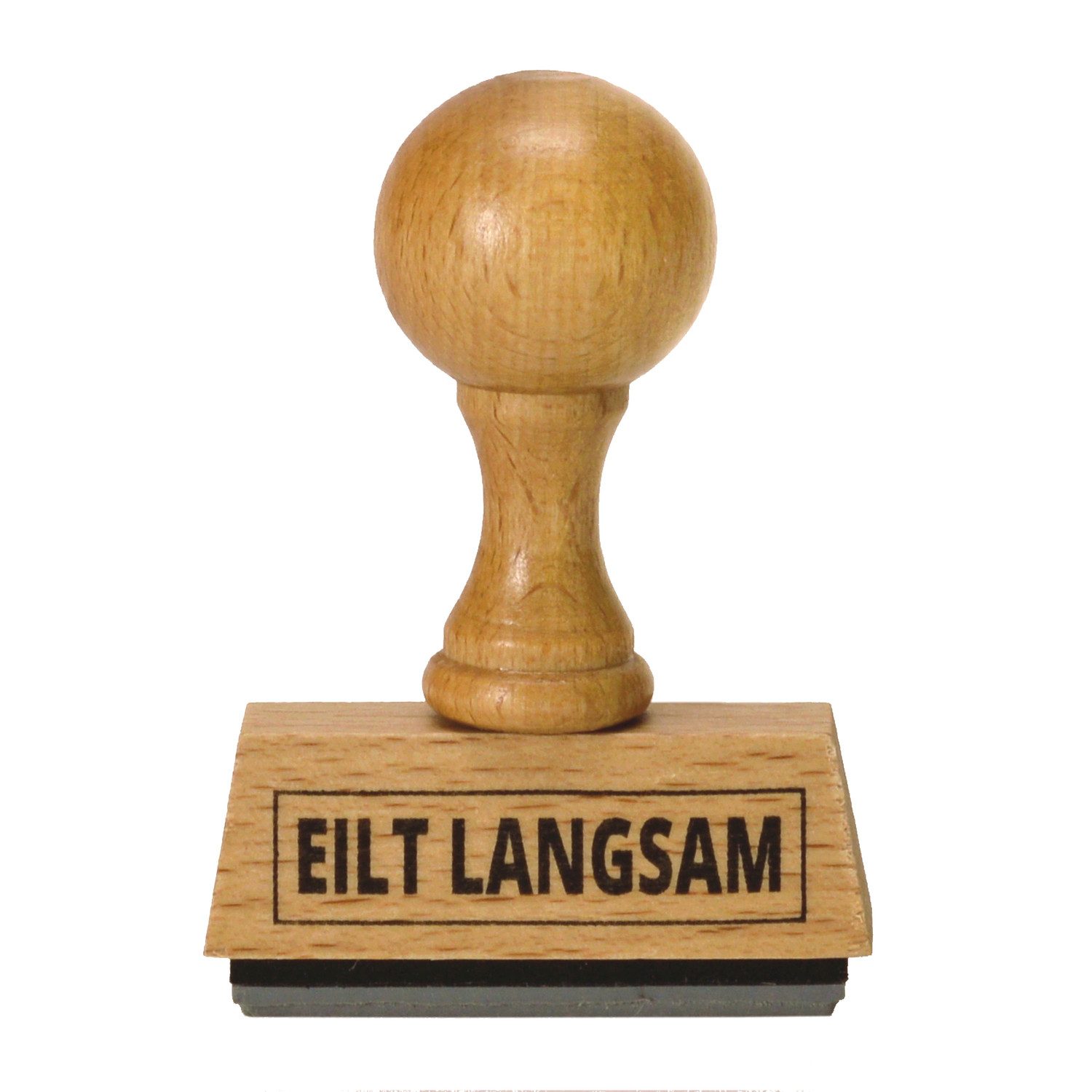 Thumbnail - FTWdesign Stempel Eilt Langsam Holzstempel