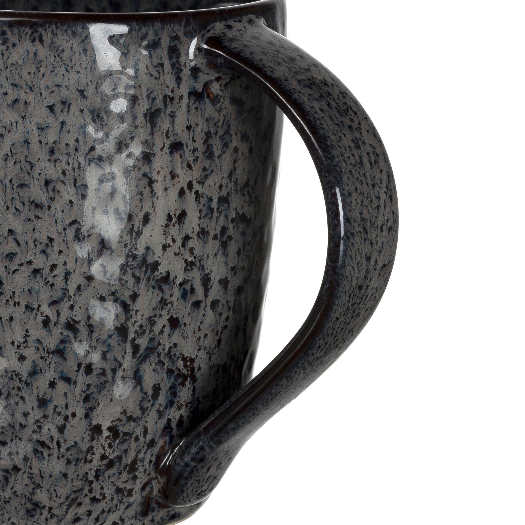 Matera, Becher ml, Keramik, 430 6-teilig LEONARDO anthrazit