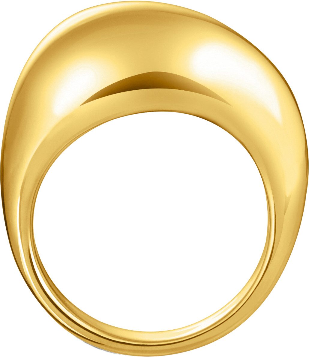 THOMAS SABO Fingerring Bold Elegance organische Tropfenform