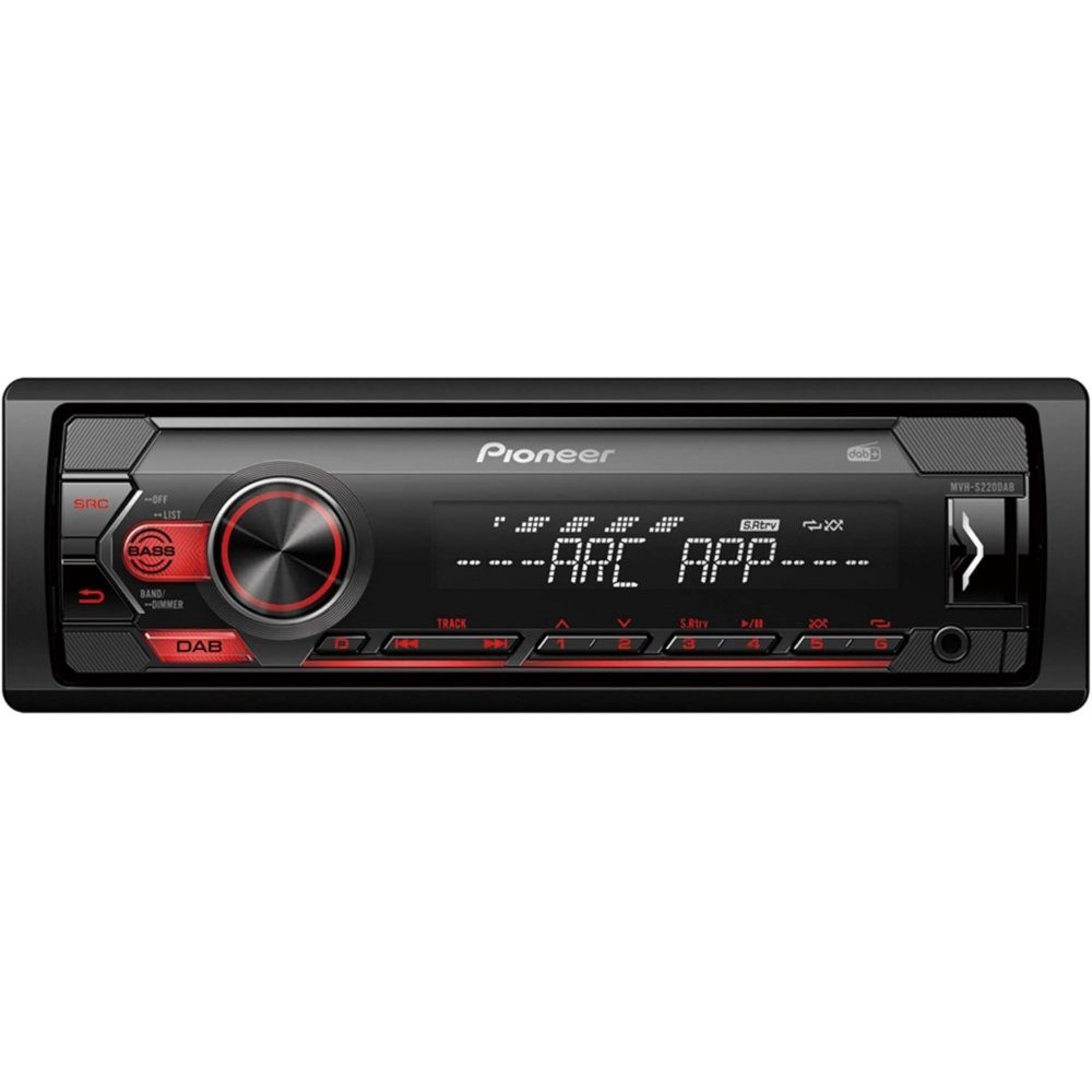 Pioneer MVH-S220DAB - Autoradio - schwarz Autoradio (Digitalradio (DAB)