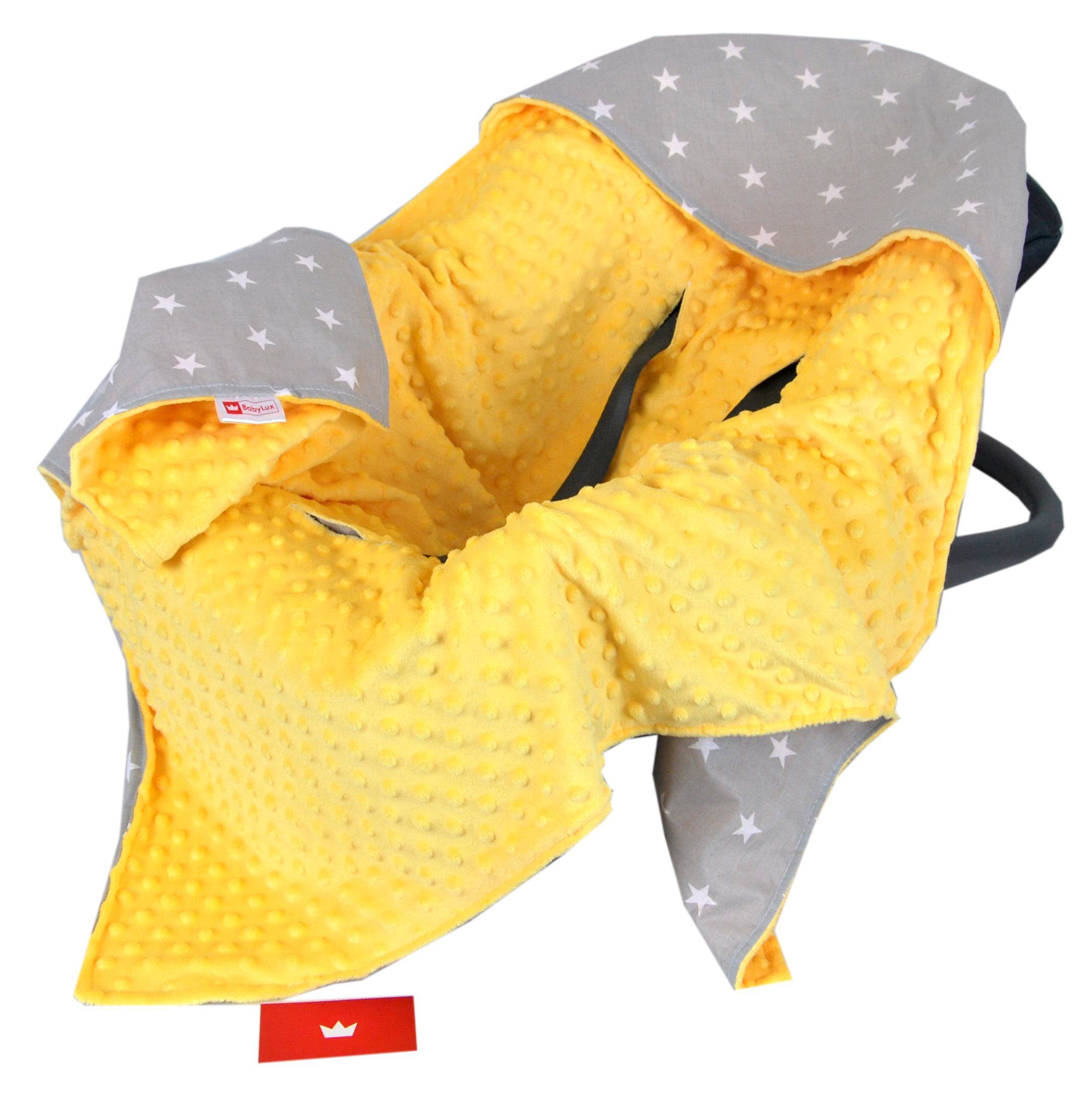 Einschlagdecke BabyLux Baby EINSCHLAGDECKE Babyschale 90x90 günstig online kaufen