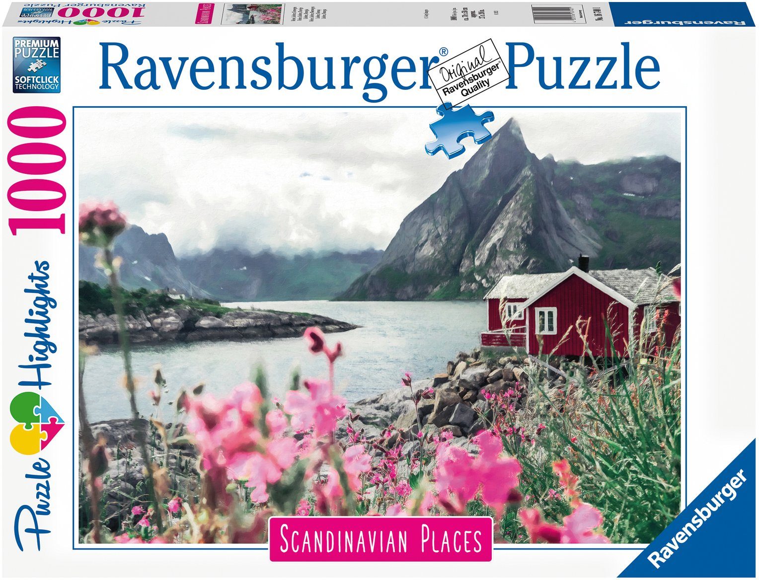 1000 - Made in Wald schützt - Puzzleteile, weltweit Reine, Lofoten, FSC® Germany, Puzzle Norwegen, Ravensburger