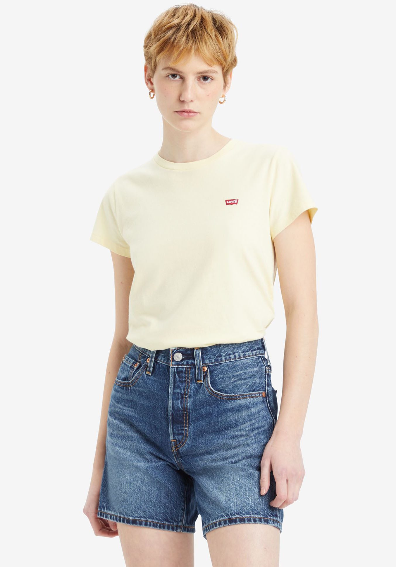 Levi's® T-Shirt TEE Minilogo mit kleiner Logostickerei