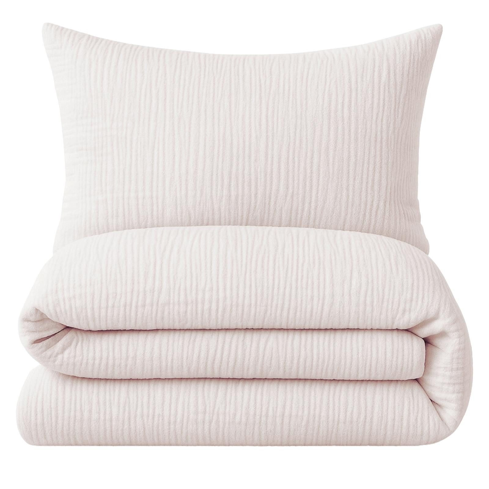 Carpe Sonno Bettwäsche Musselin Bettwäsche 135x200 cm Sommerbettwäsche Bett günstig online kaufen