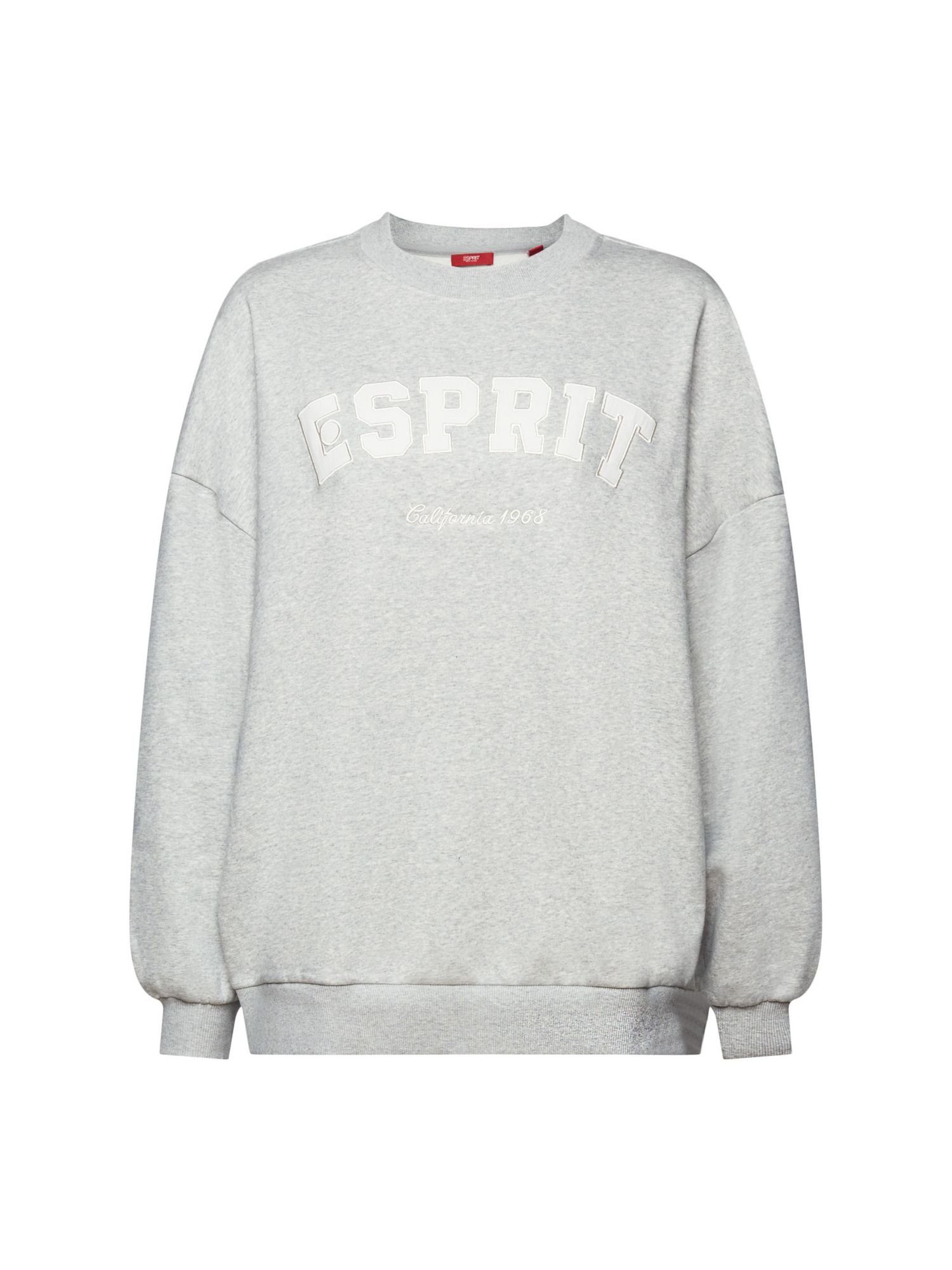 aus Esprit Logo-Sweatshirt Sweatshirt (1-tlg) Fleece