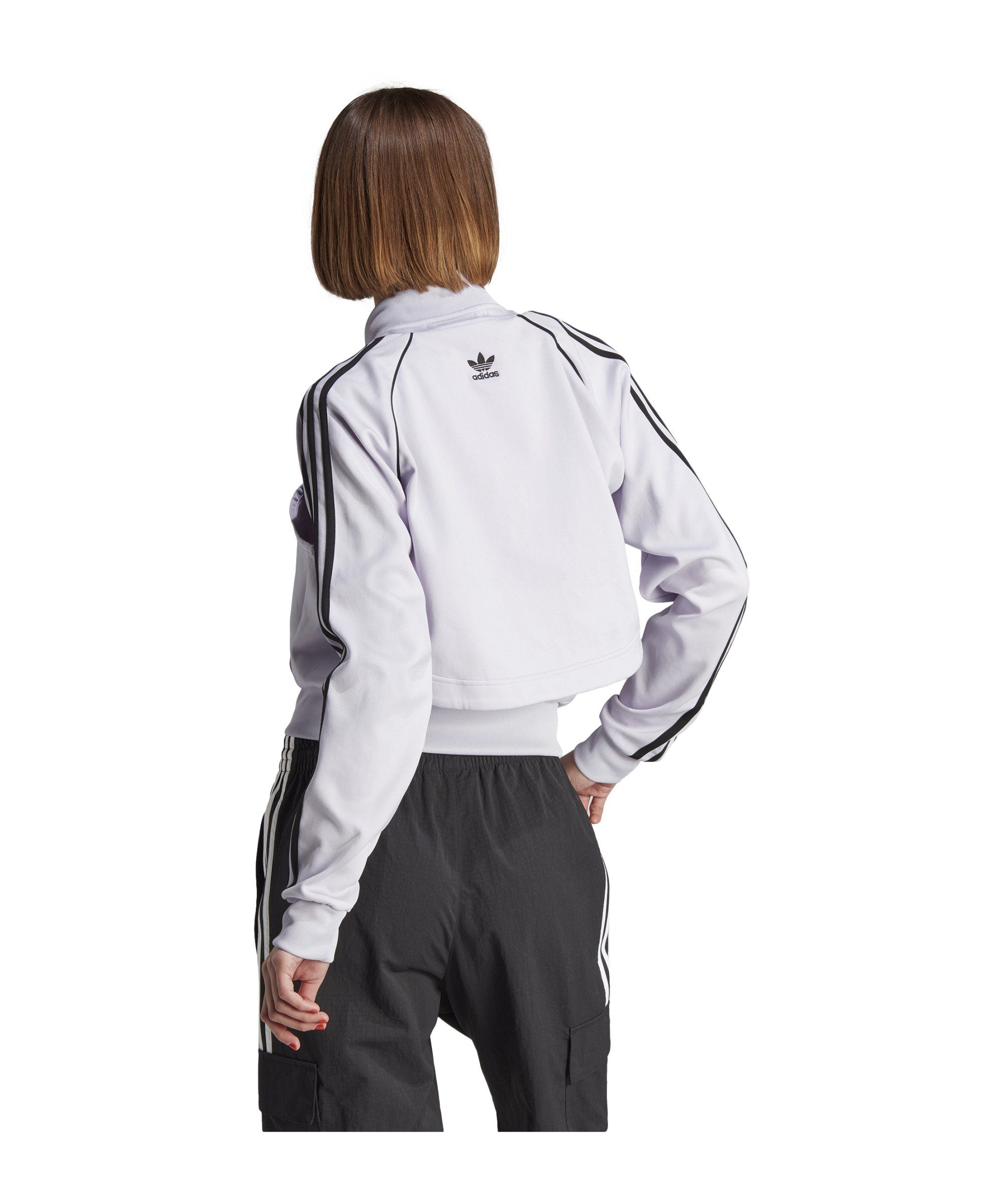 Performance silber Jacke Tracktop Trainingsjacke adidas Damen