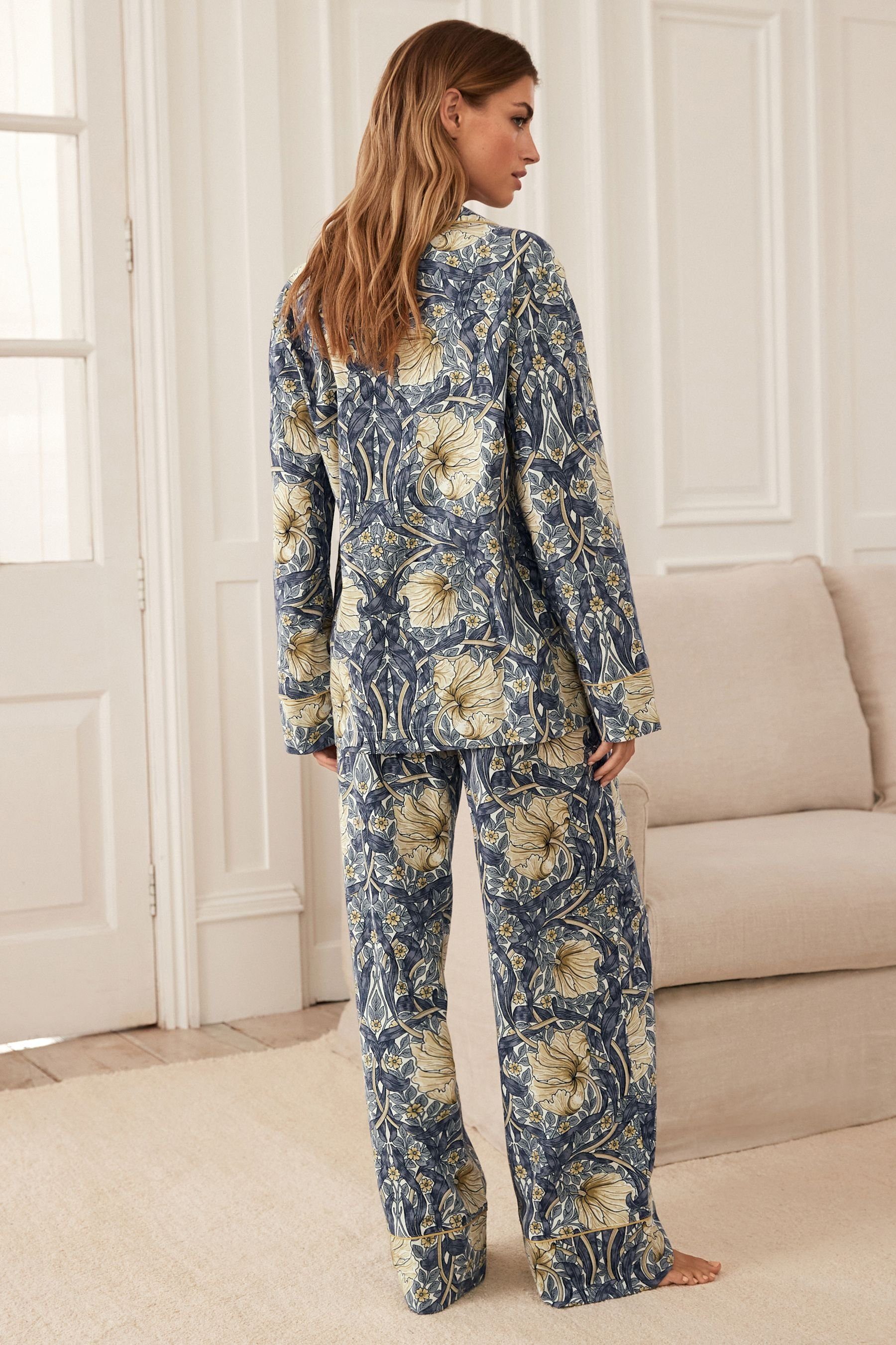 Next Pyjama Geknöpfter (2 tlg) Flanell-Schlafanzug
