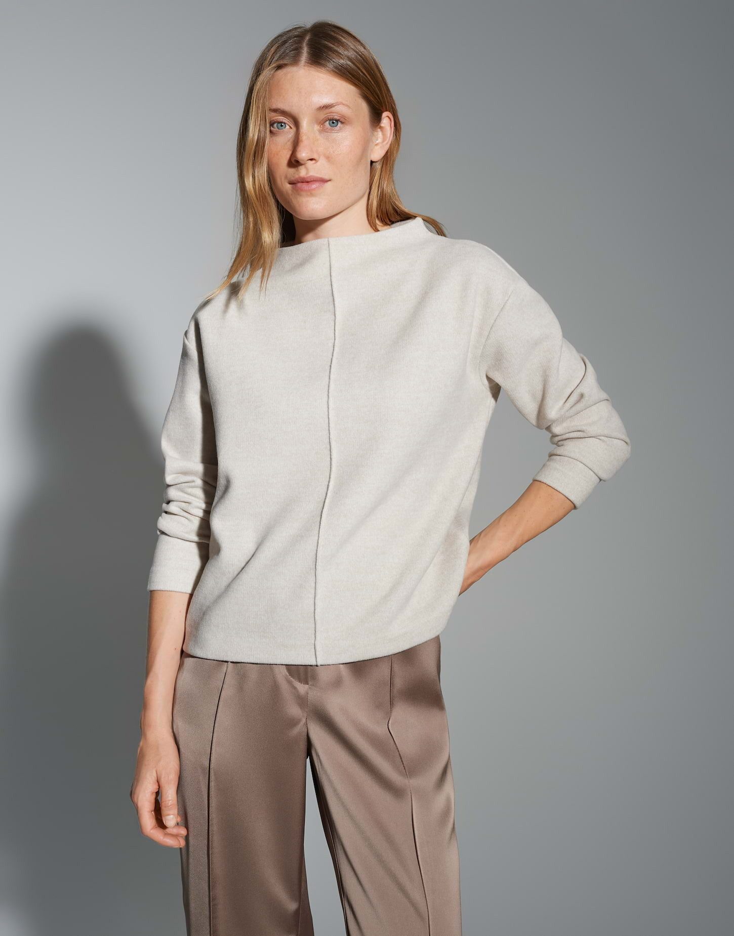 OPUS Sweatshirt GOKLONA Regular aus Viskosemix