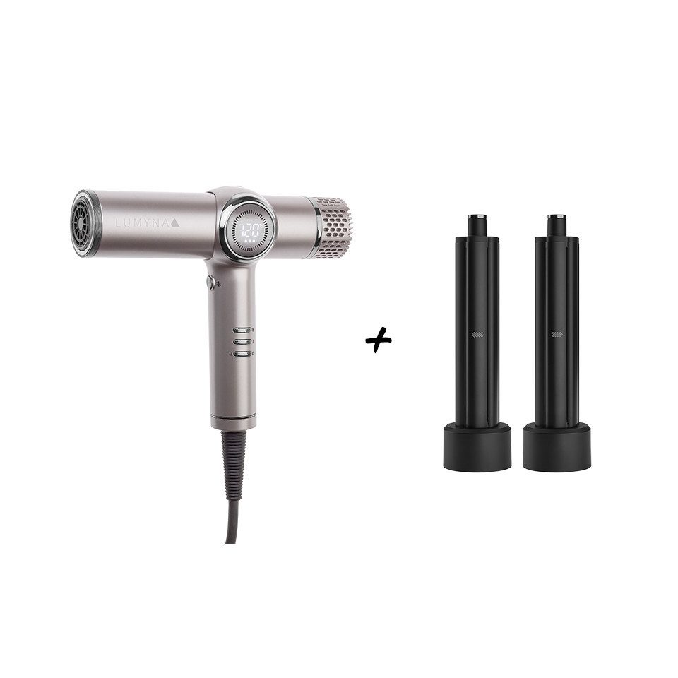 EFALOCK Professional Haartrockner Efalock Haartrockner, 2400 W, Set mit Haartrockner und Zubehör, Ionentechnologie, Kaltluftfunktion, Überhitzungsschutz