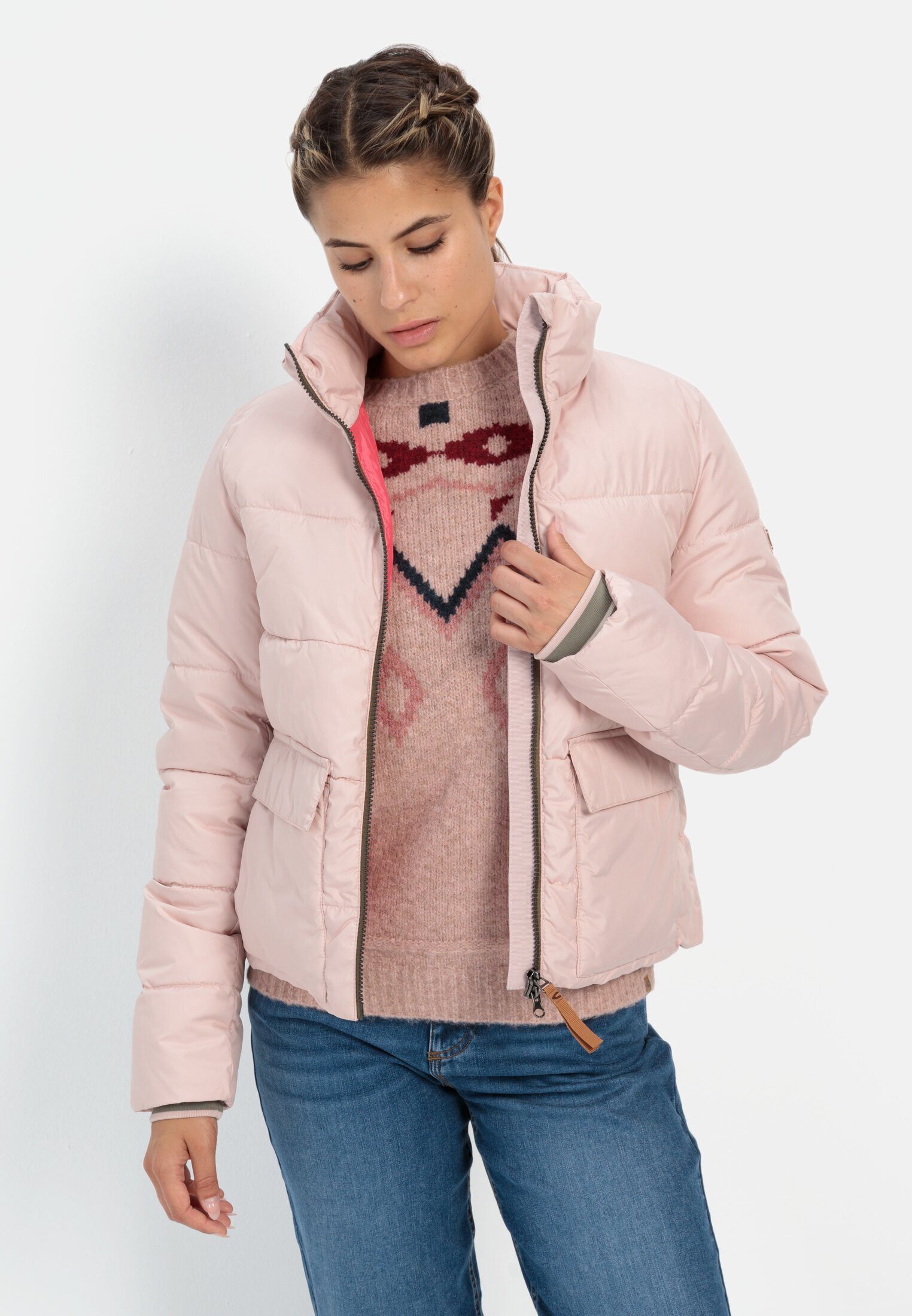 Steppjacke aus recyceltem Polyester