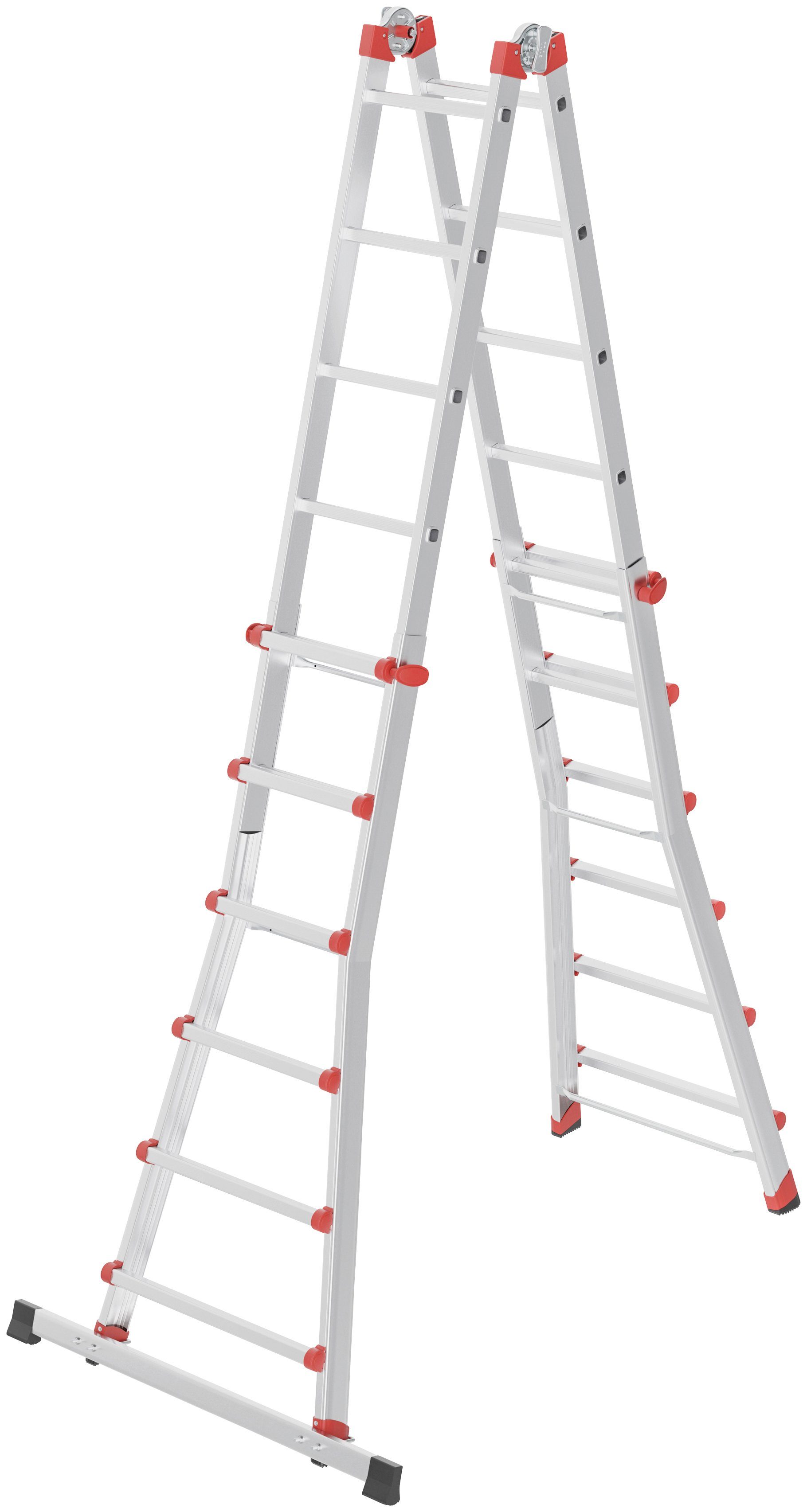 Hailo Vielzweckleiter M80, Aluminium, 4x3 Sprossen günstig online kaufen
