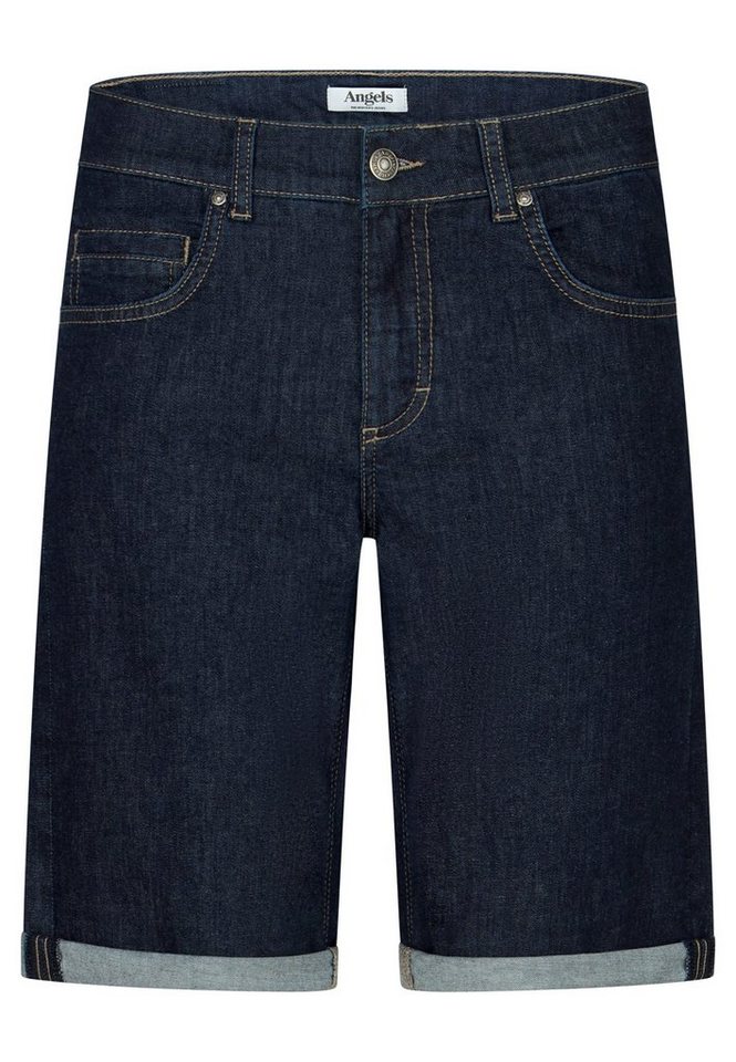 ANGELS Jeanshotpants 5-Pocket-Jeans Bermuda TU mit Label-Applikationen,  Gutes Preis-Leistungs-Verhältnis